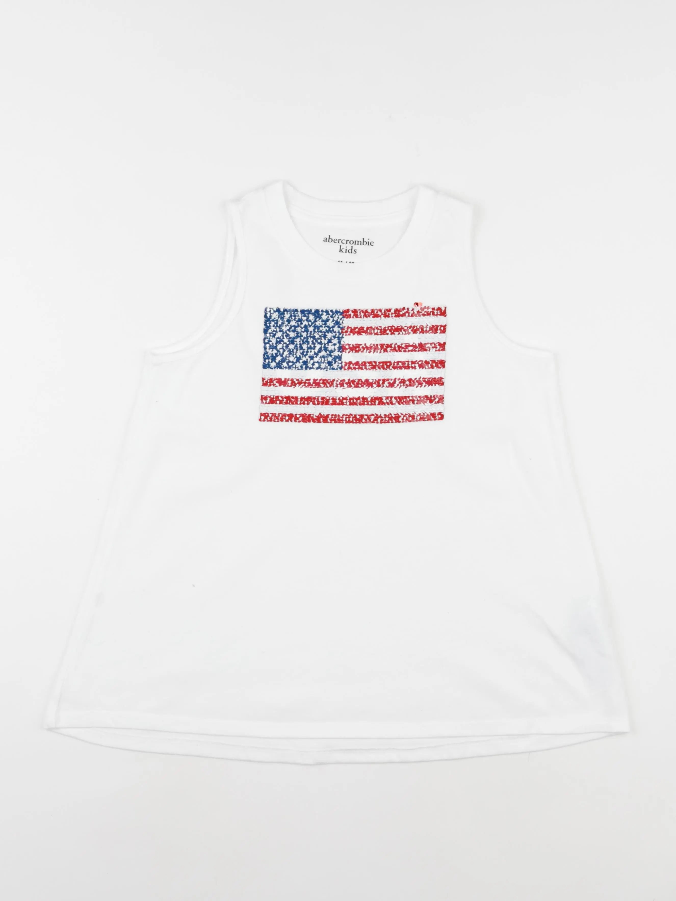 Abercrombie - débardeur blanc - 11/12 ans