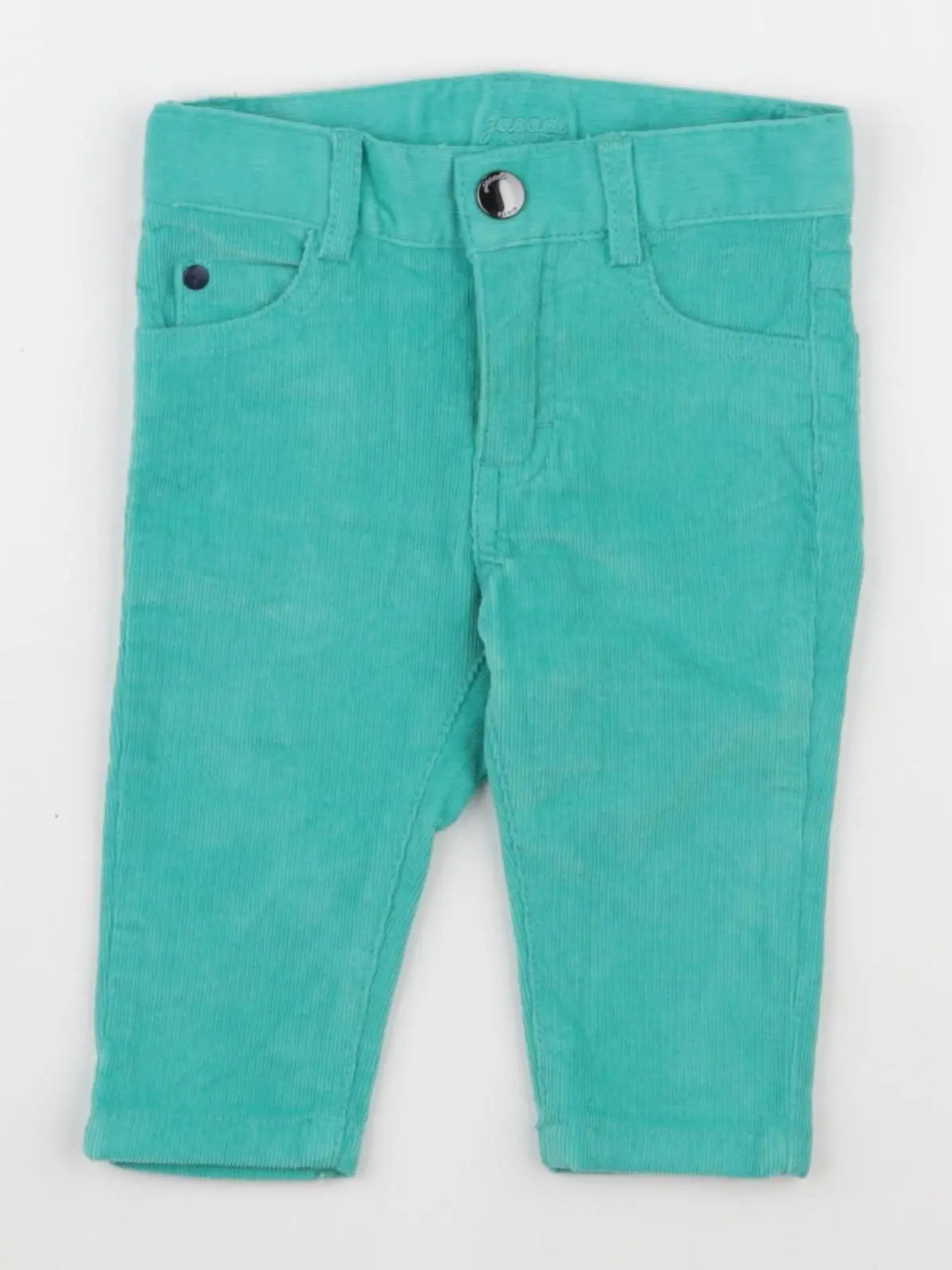 Jacadi - pantalon vert - 6 mois