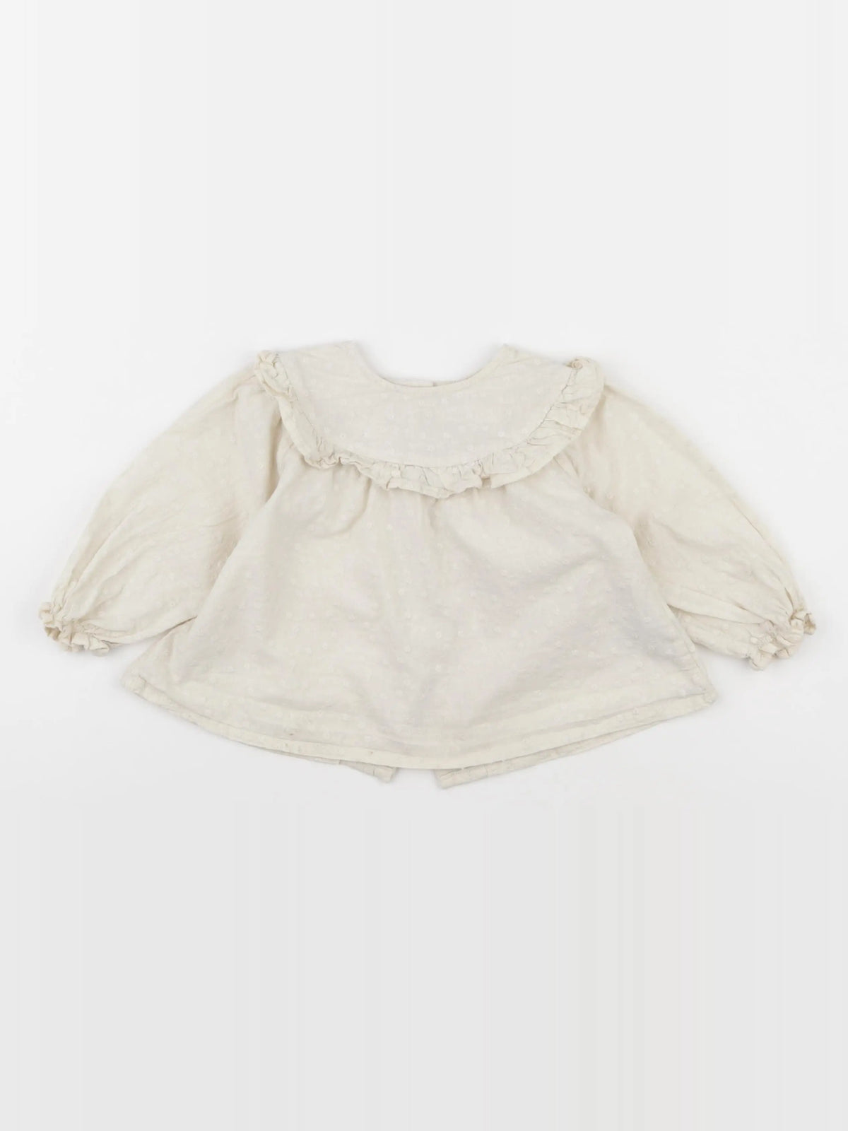 Vertbaudet - blouse beige - 18 mois