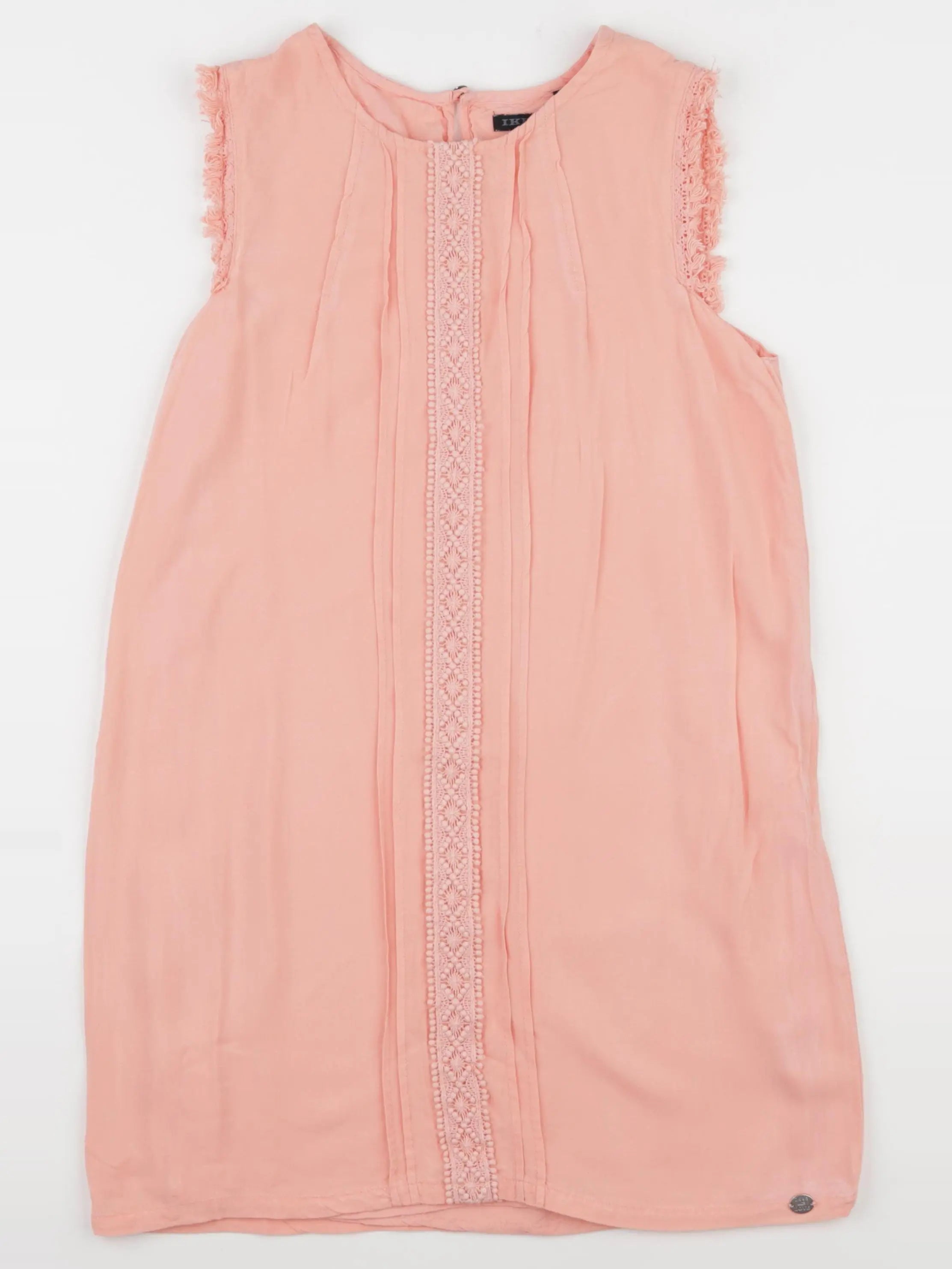 IKKS - robe rose - 10 ans