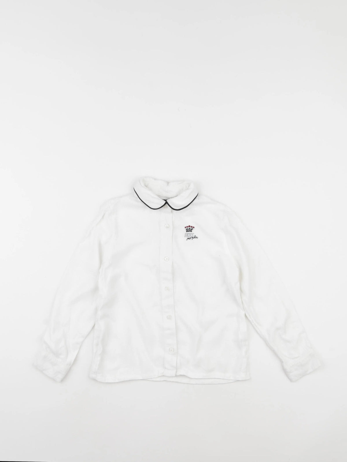 IKKS - blouse blanc - 6 ans