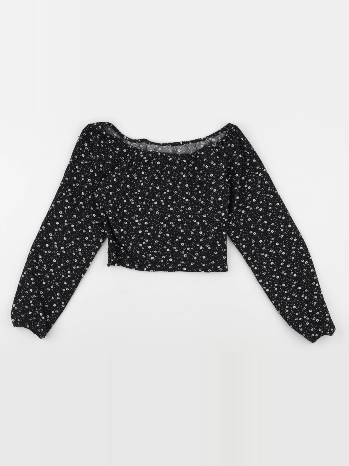 IKKS - blouse noir - 10 ans