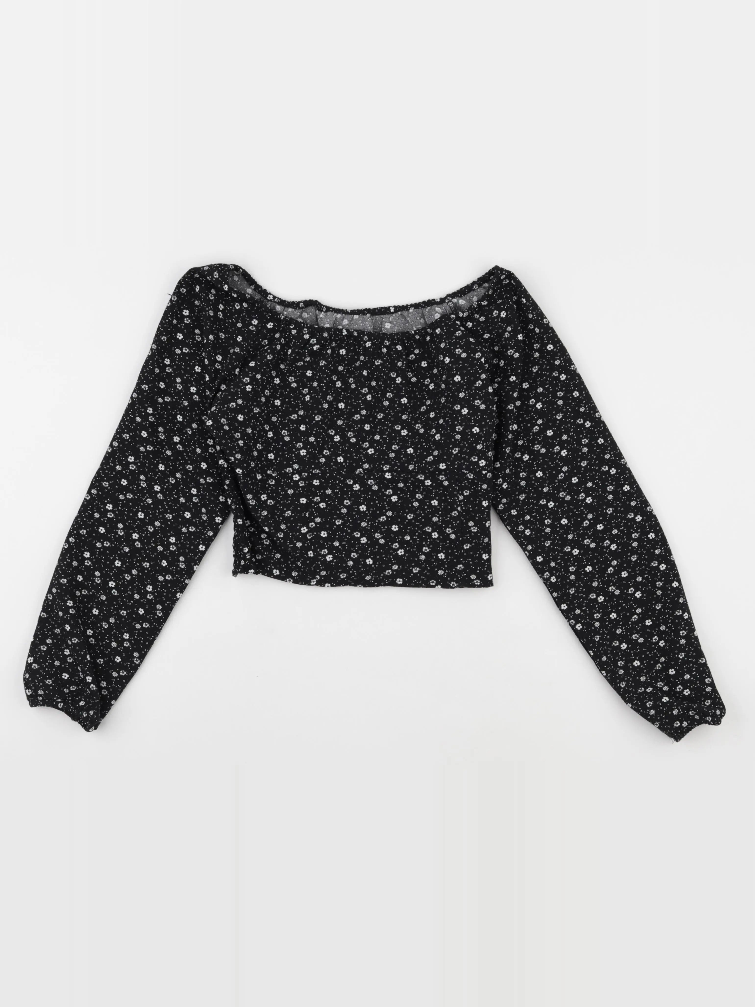 IKKS - blouse noir - 10 ans