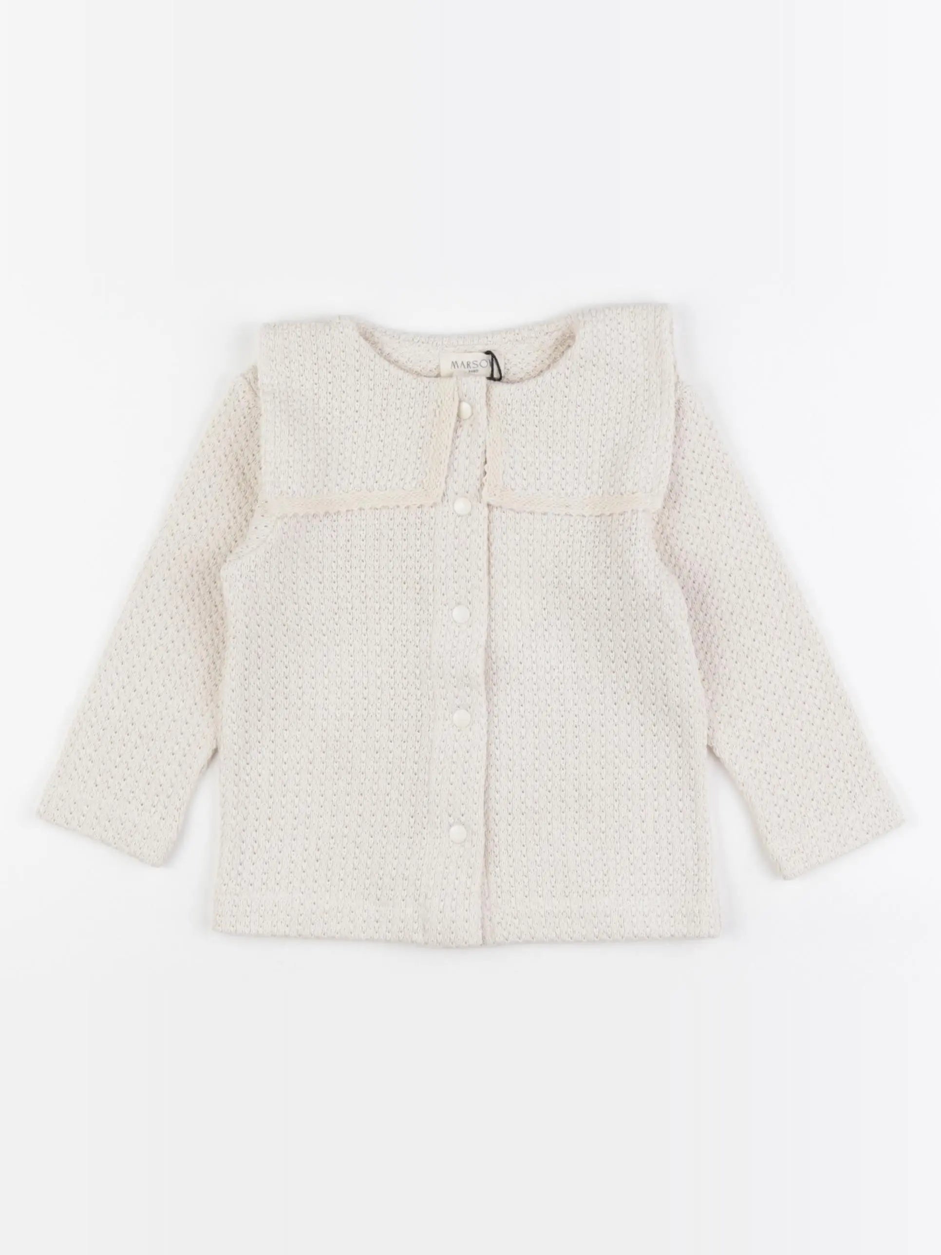 Cardigan Luidia Ecru