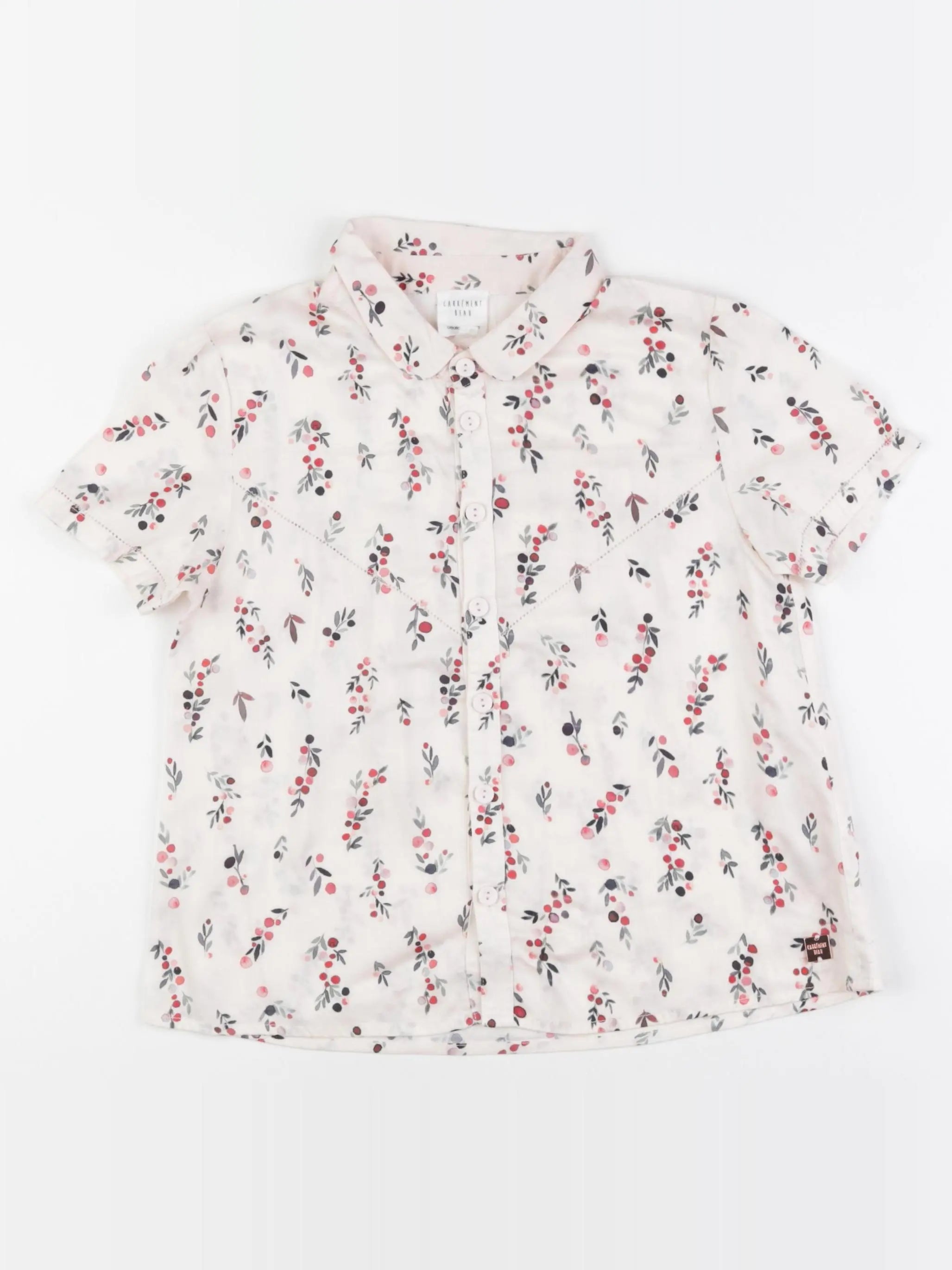 Carrément Beau - chemise rose - 10 ans
