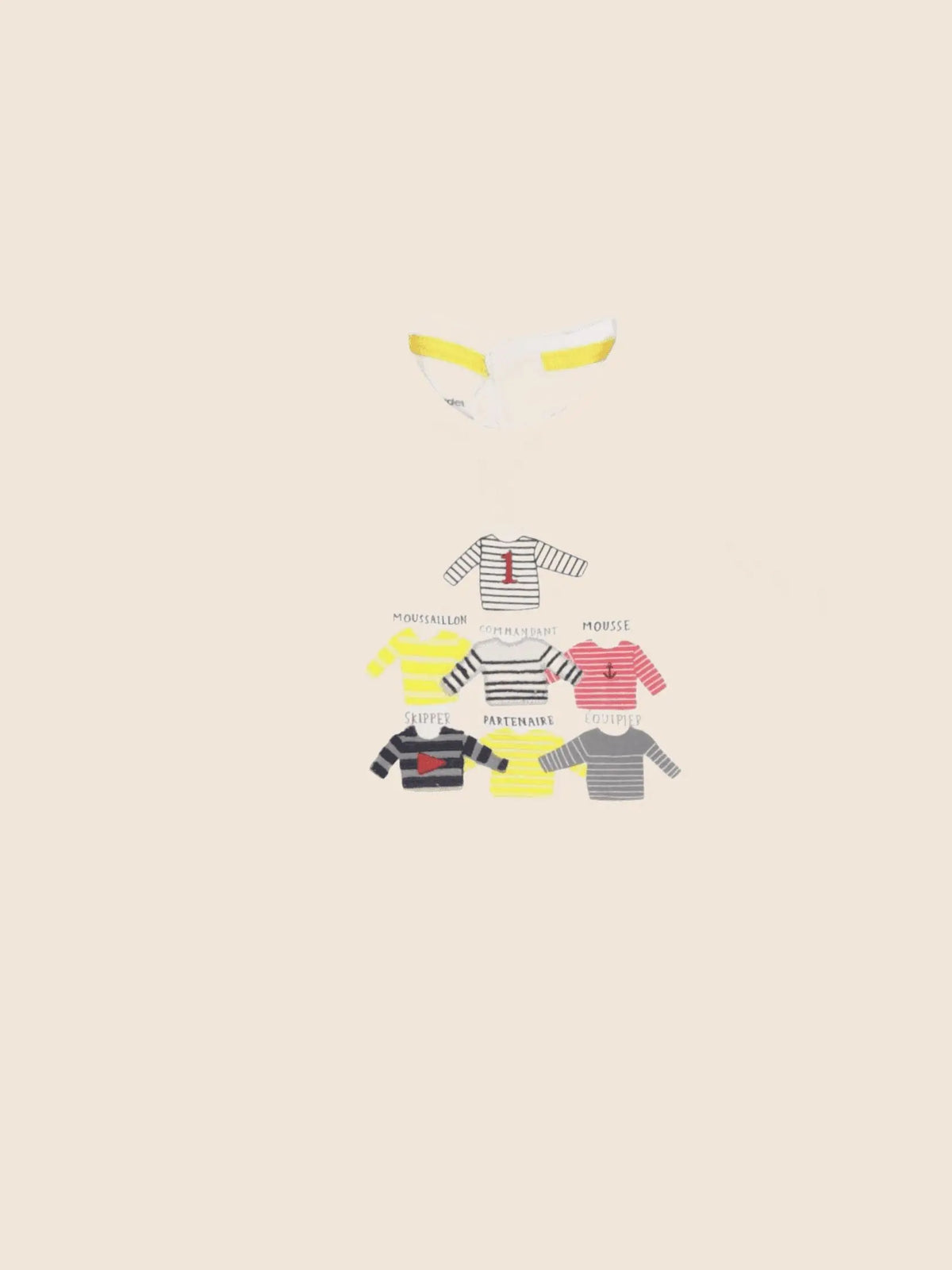 Vertbaudet - tee-shirt multicolore - 12 mois