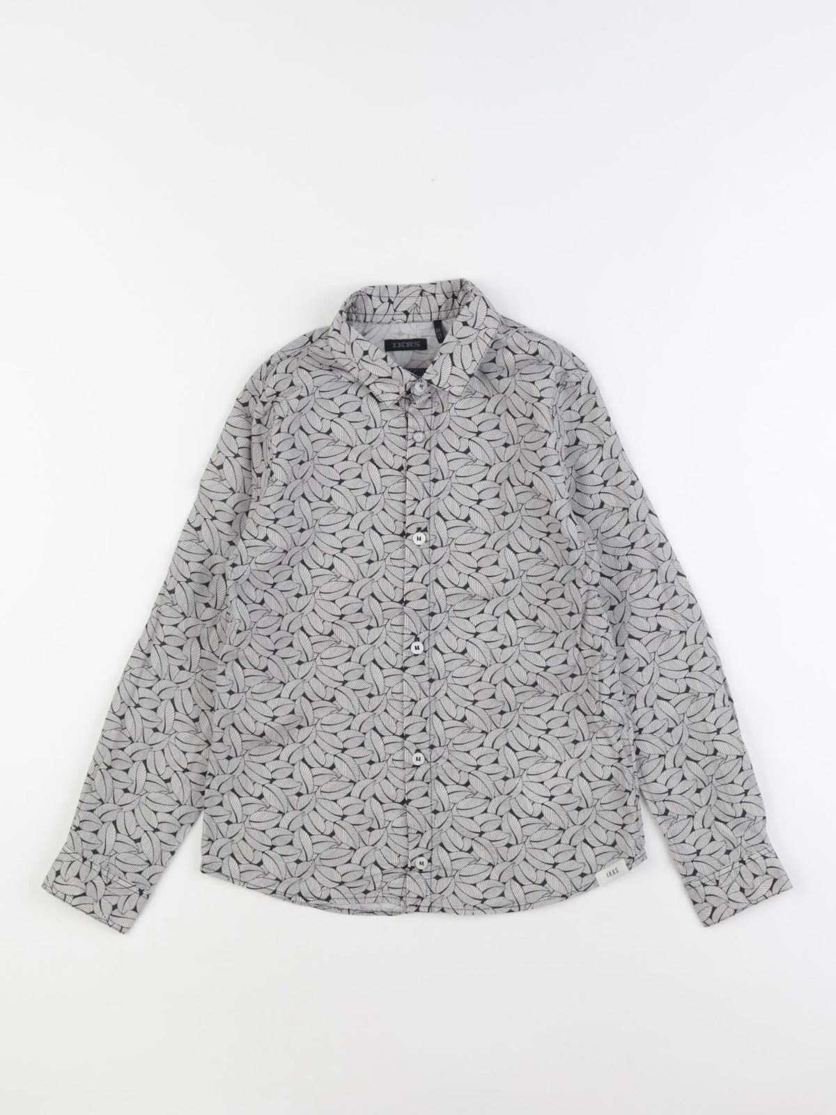 IKKS - chemise blanc, bleu - 8 ans