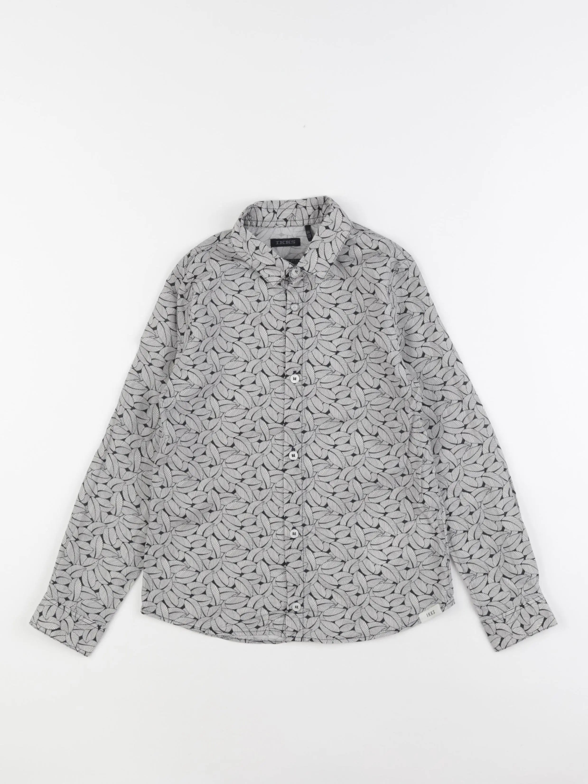 IKKS - chemise blanc, bleu - 8 ans