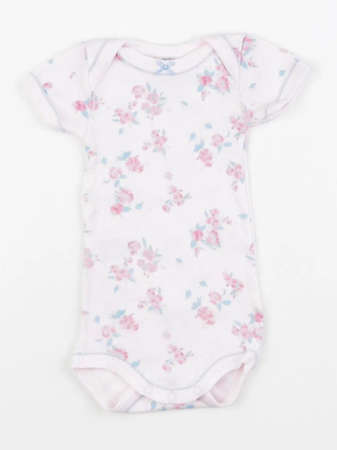 Petit Bateau - body rose - 3 mois