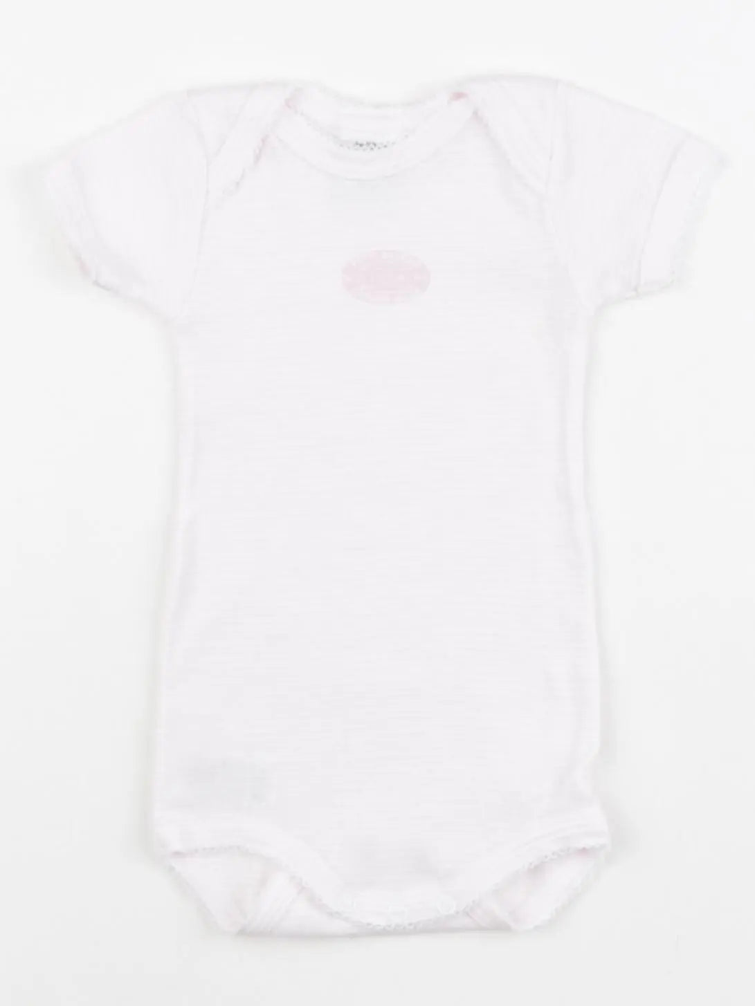 Petit Bateau - body rose - 3 mois