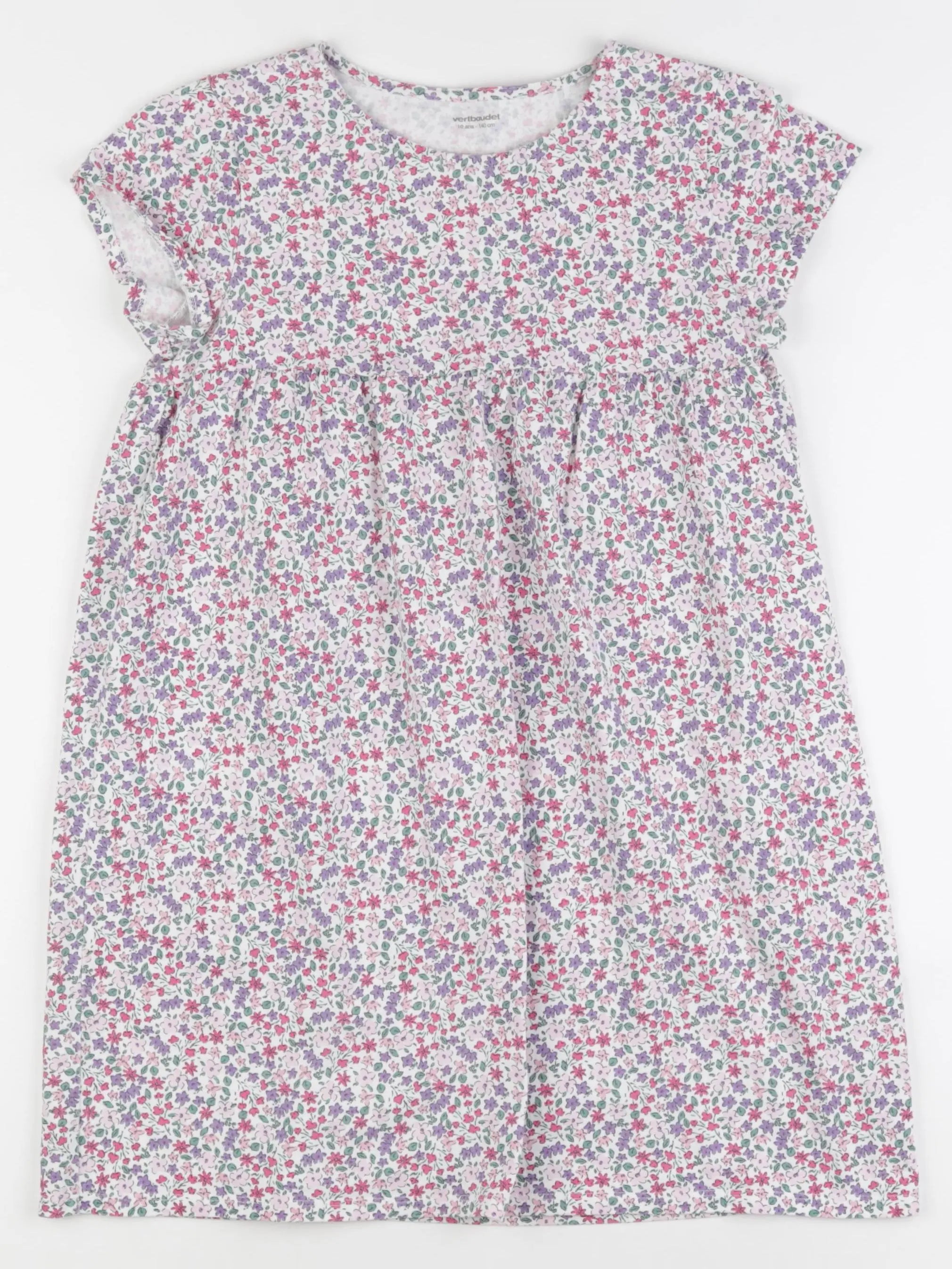 Vertbaudet - robe multicolore - 10 ans