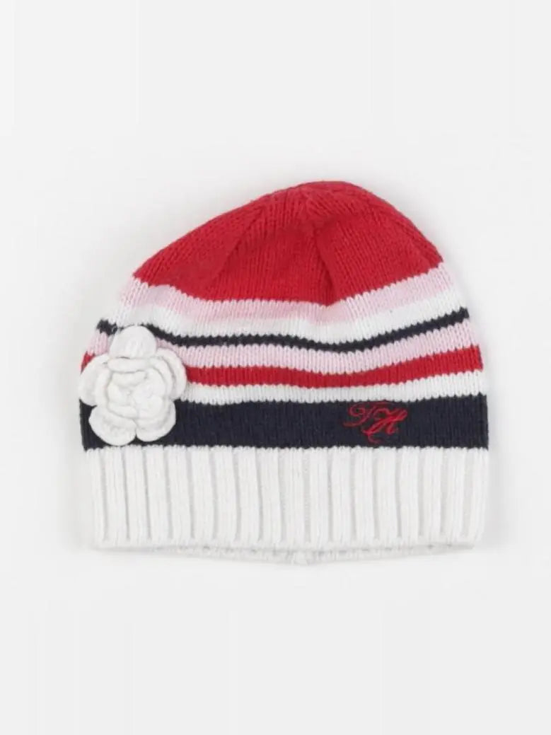 Tommy Hilfiger - bonnet multicolore - 3/12 mois