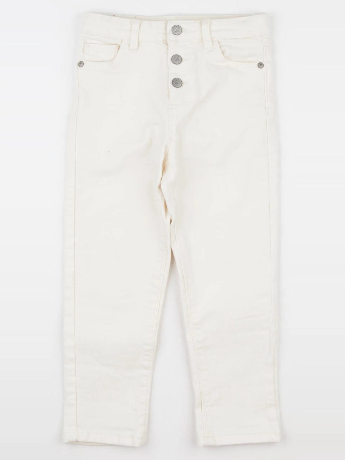 Vertbaudet - jean beige - 5 ans