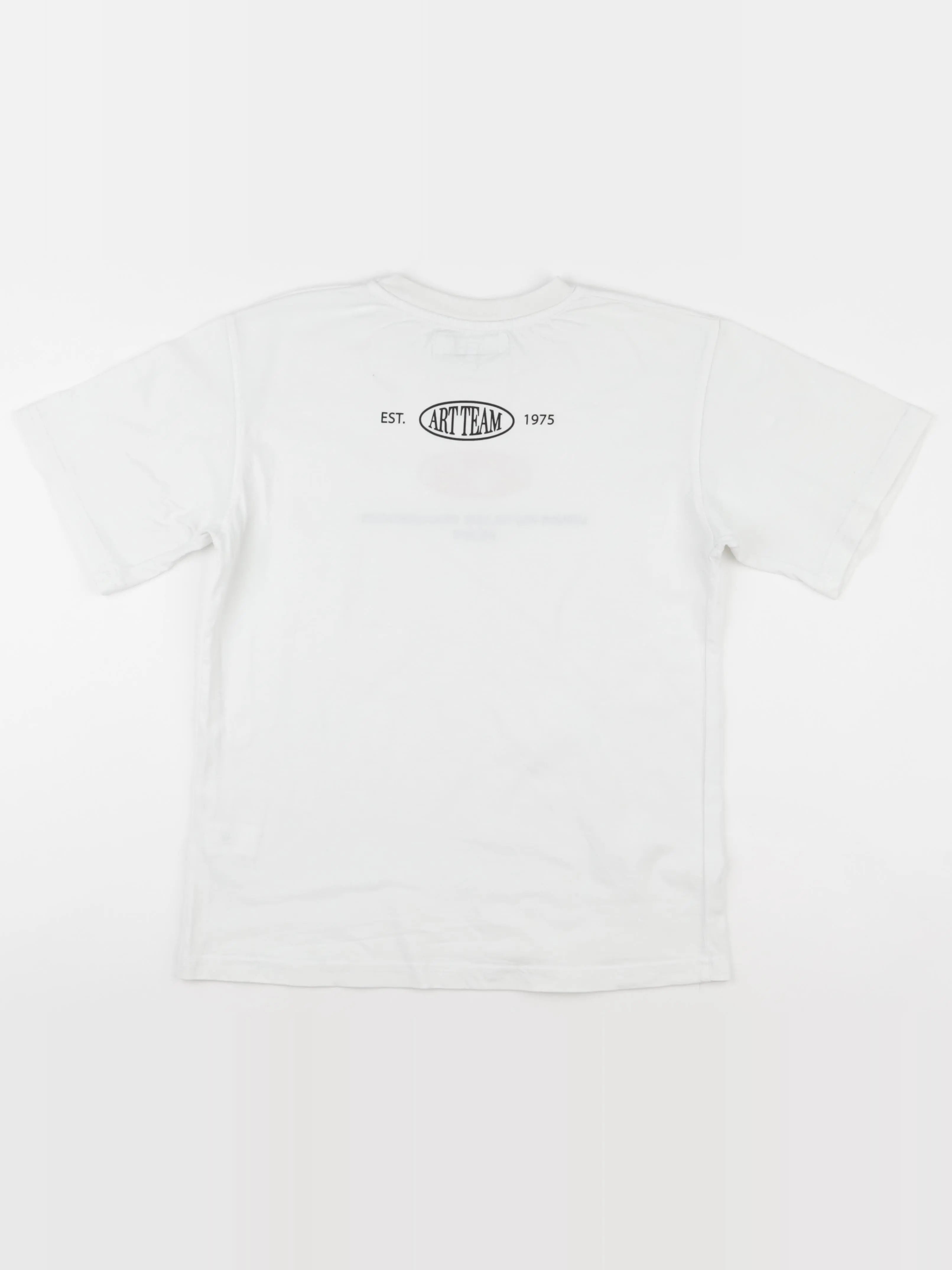 Zara - tee-shirt imprimé au dos blanc - 11/12 ans