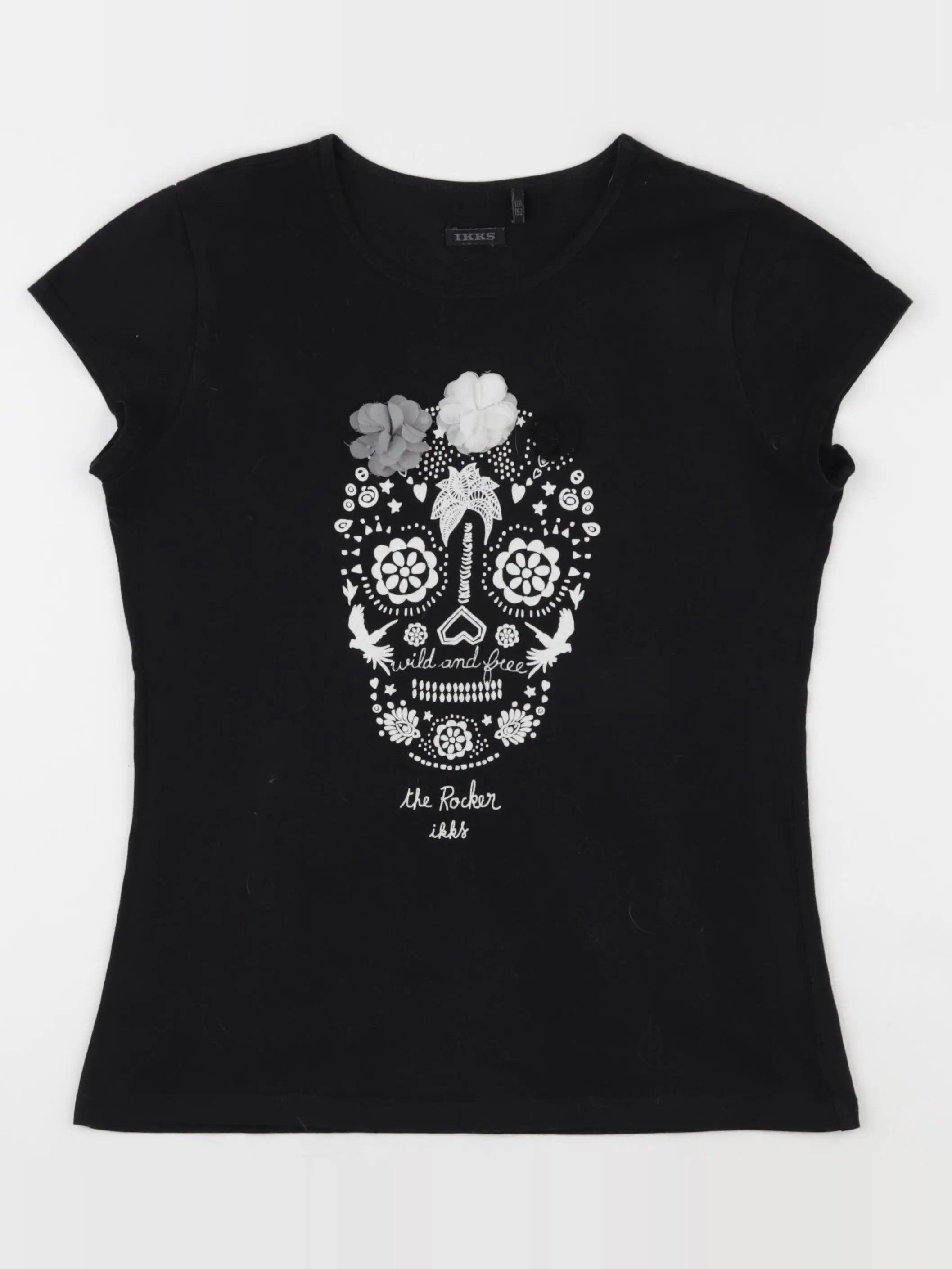 IKKS - tee-shirt noir - 12 ans