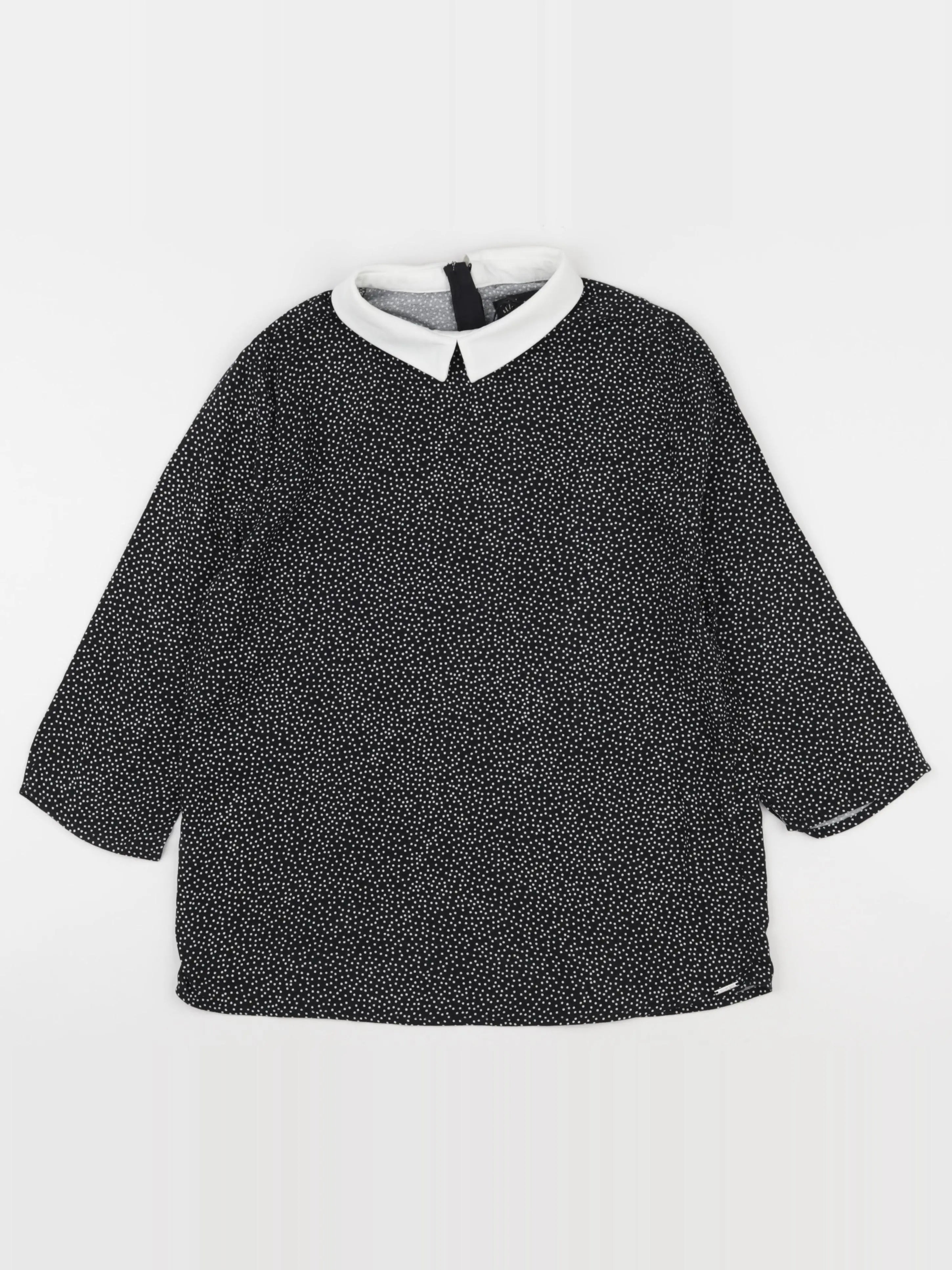 IKKS - blouse noir, blanc - 14 ans