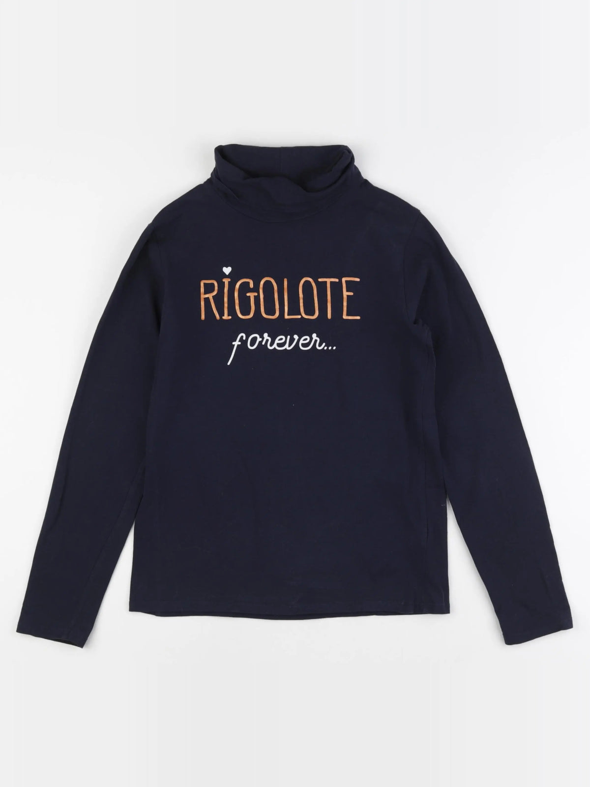 Vertbaudet - sous-pull bleu - 12 ans