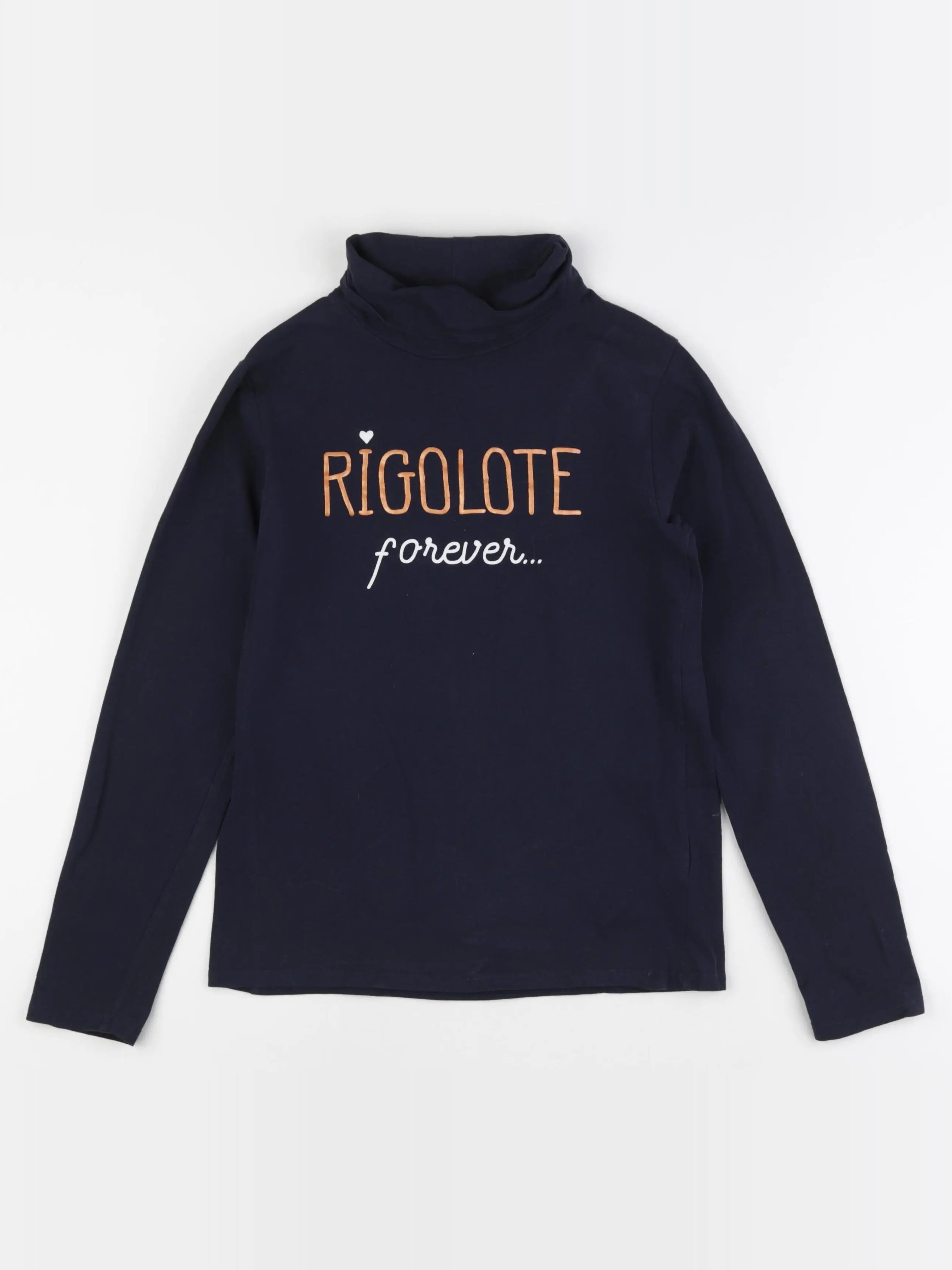 Vertbaudet - sous-pull bleu - 12 ans