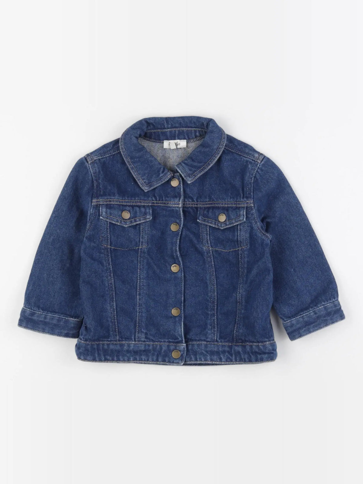 Natalys - veste bleu - 12 mois