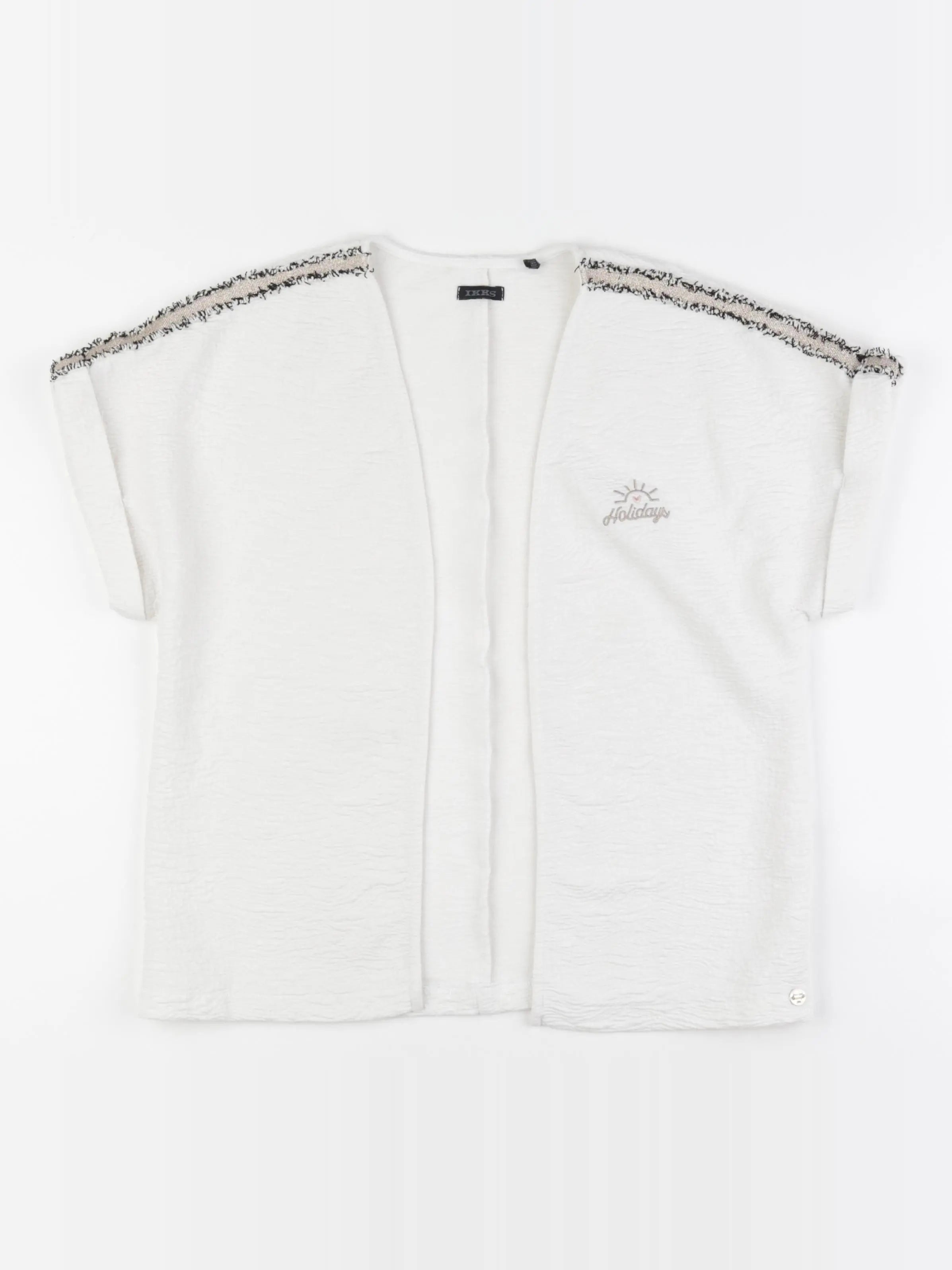 IKKS - gilet beige - 12 ans