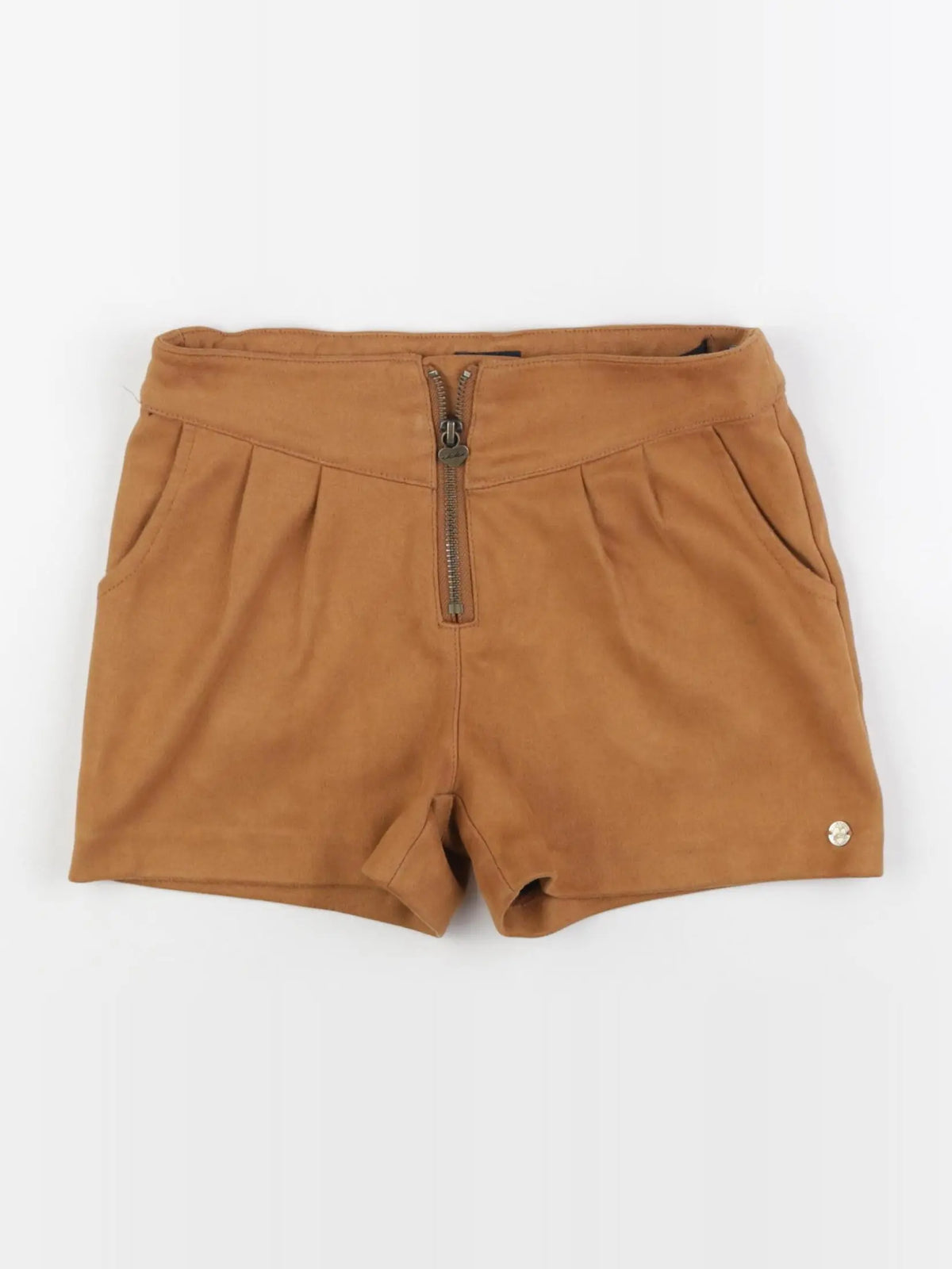 IKKS - short marron - 8 ans