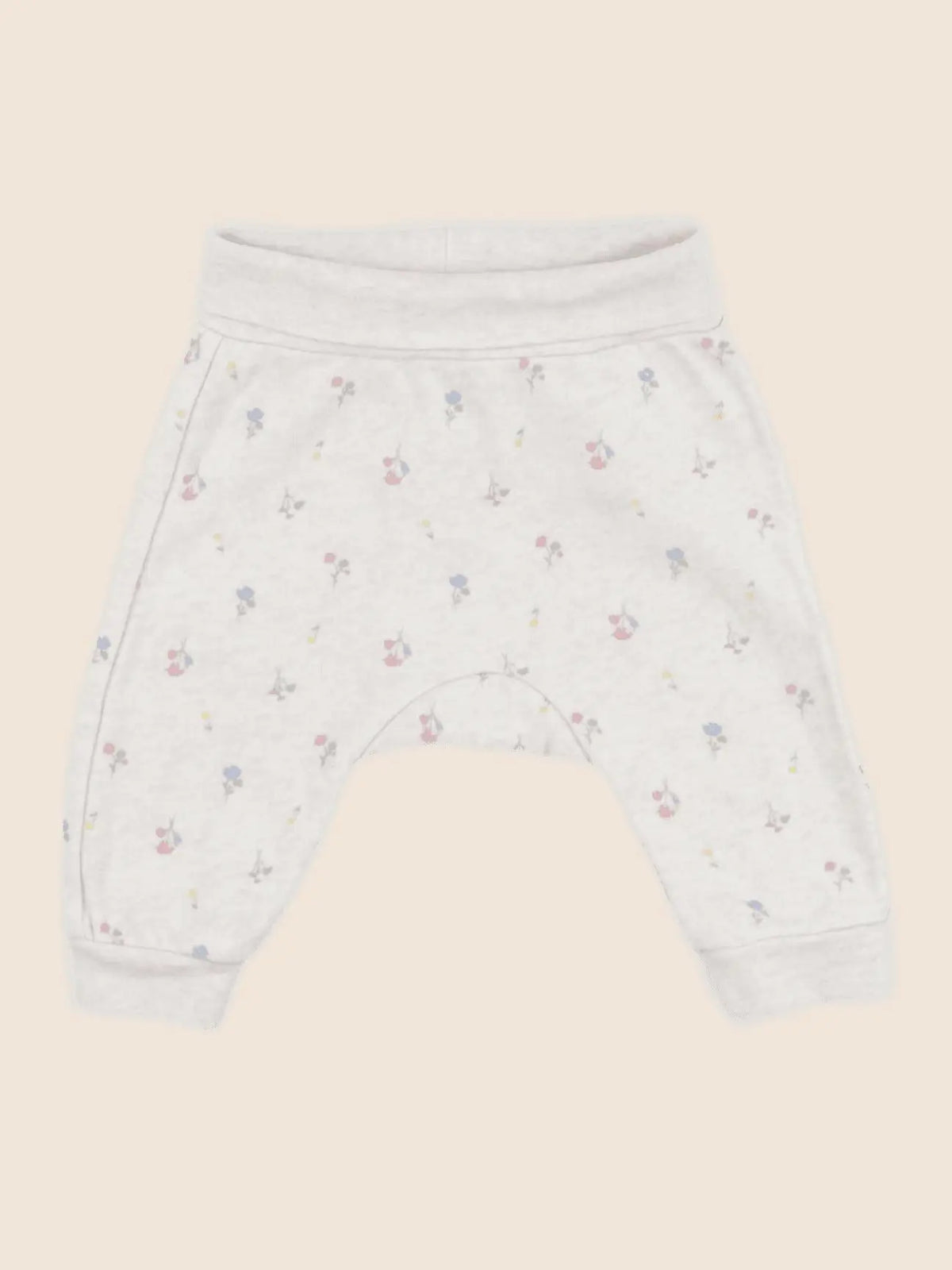 H&M - sarouel beige - 2/4 mois