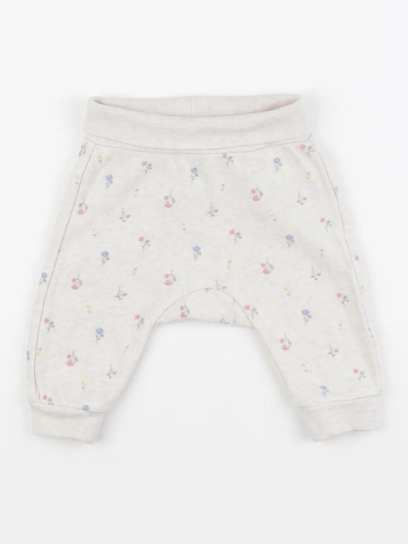 H&M - sarouel beige - 2/4 mois