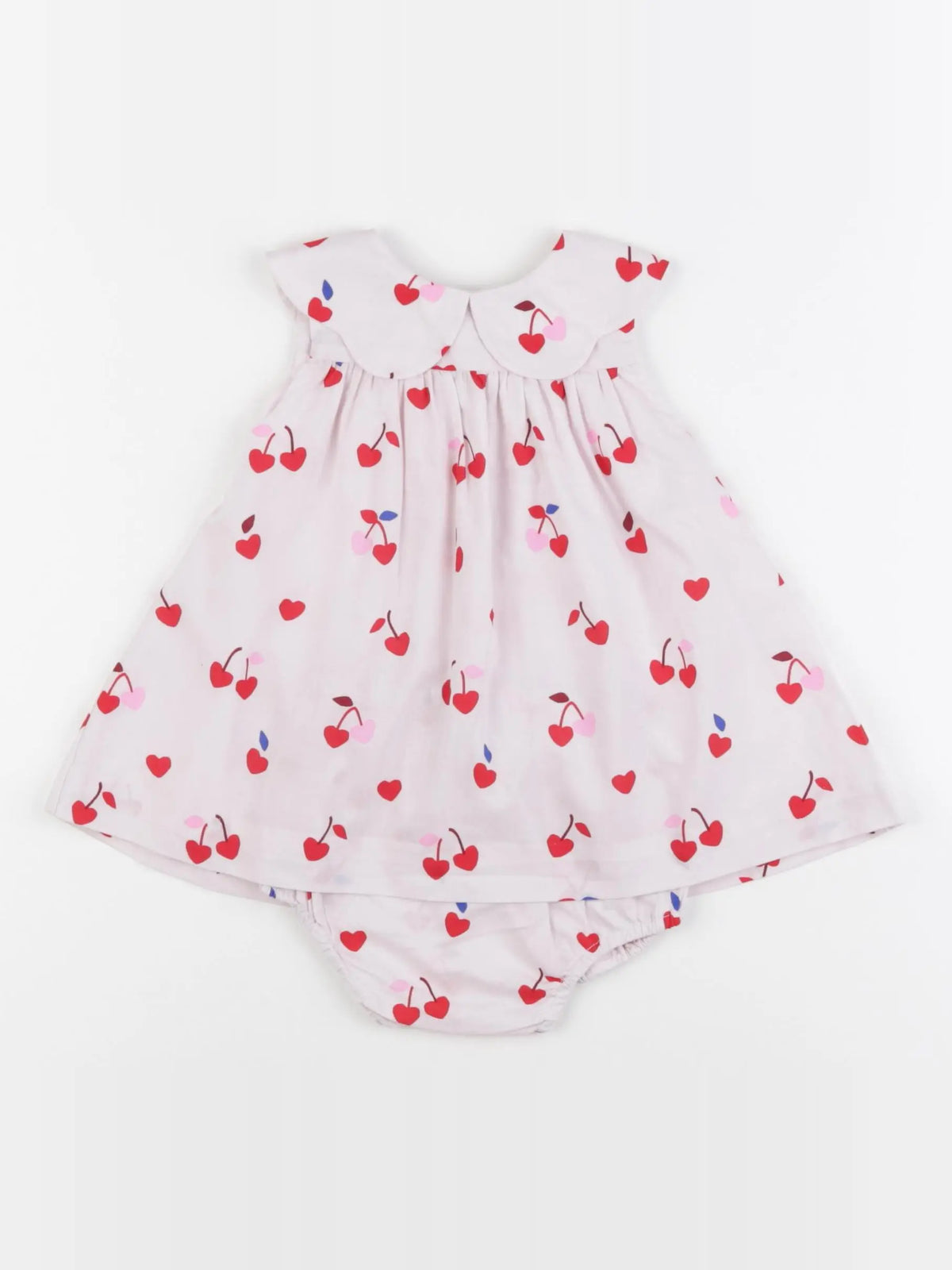 Jacadi - robe rose, rouge - 6 mois