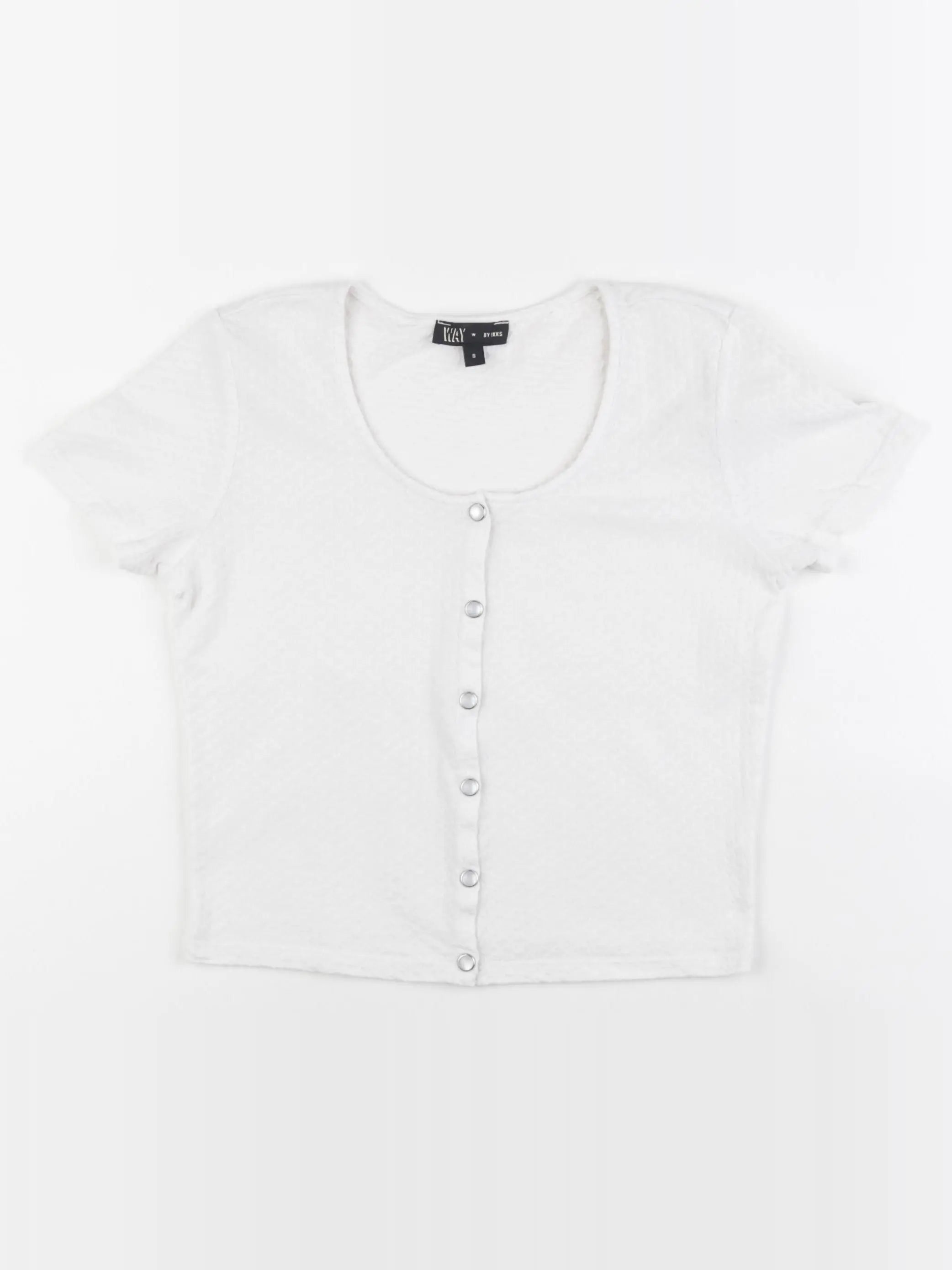 IKKS - tee-shirt blanc - 14 ans