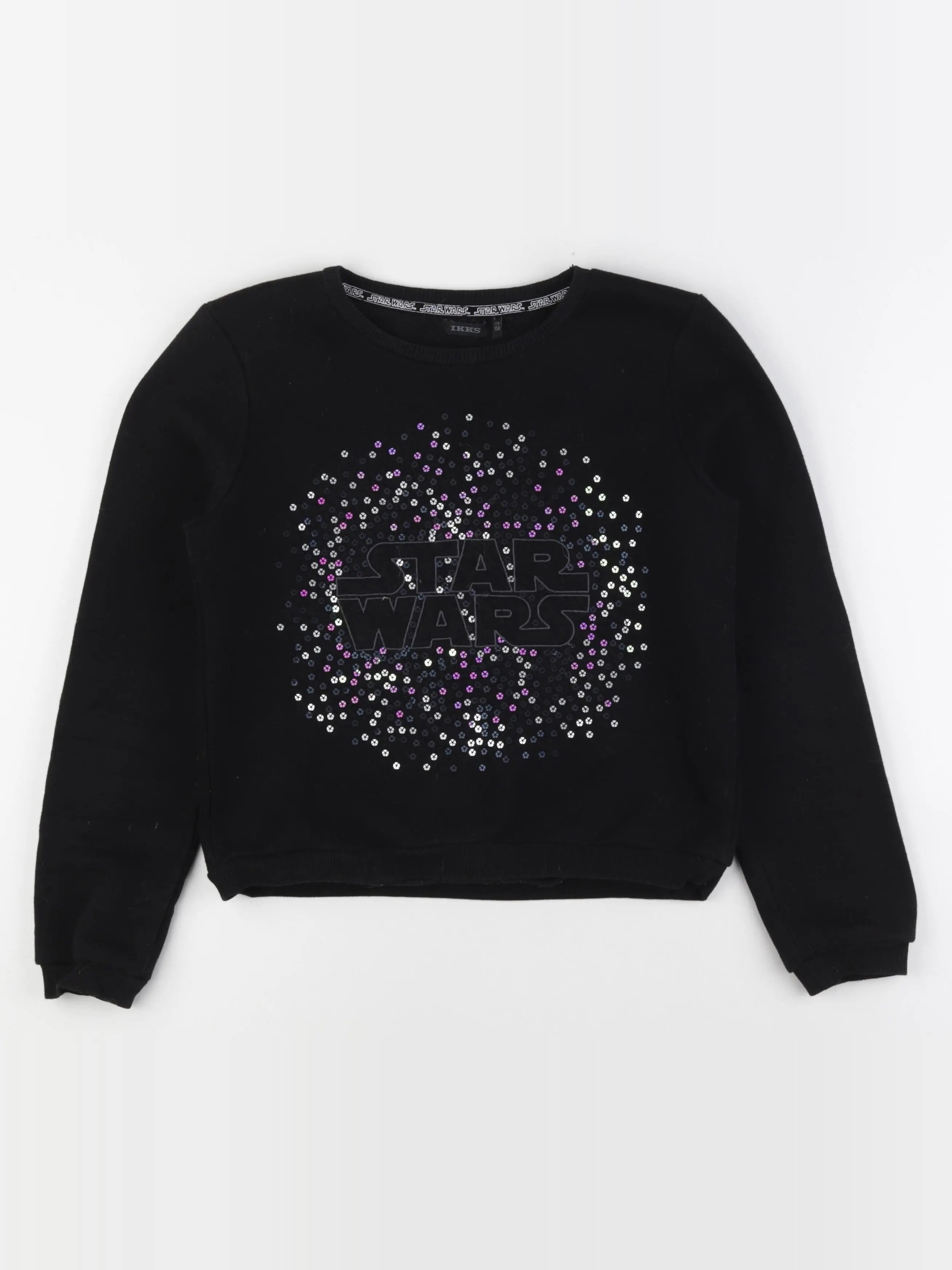 IKKS - sweat noir - 12 ans