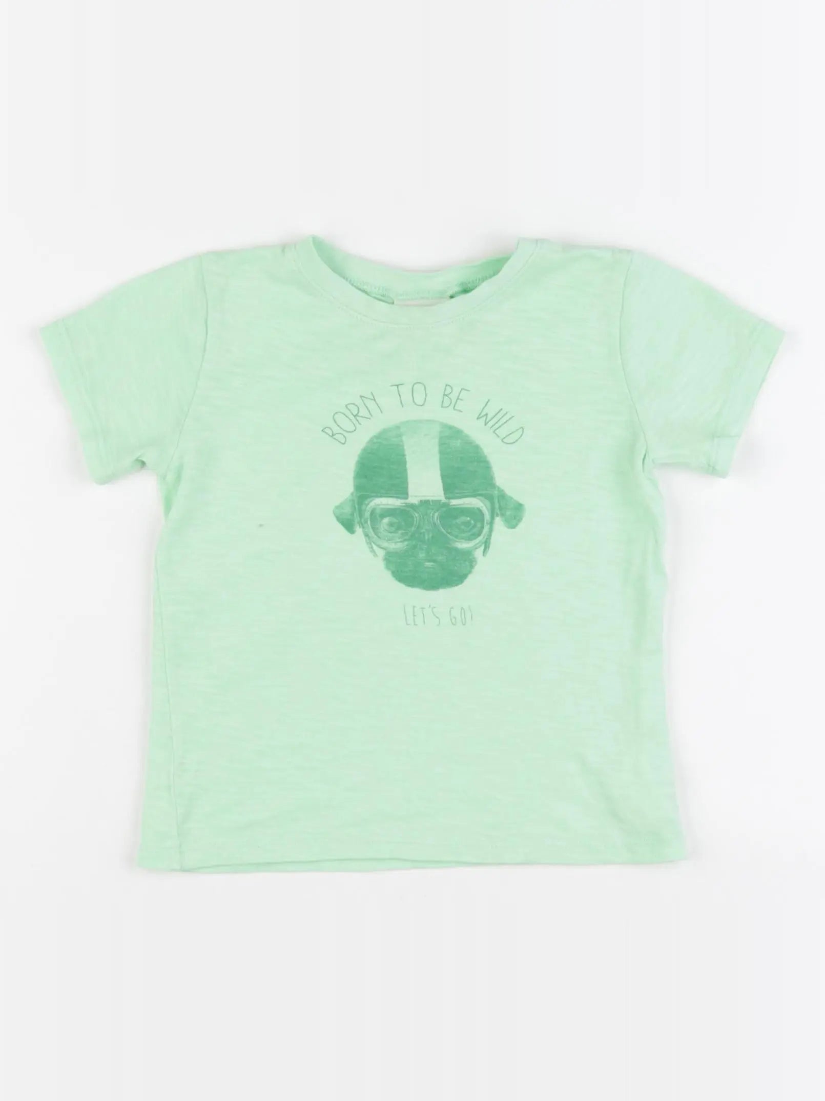 Zara - tee-shirt vert - 18/24 mois