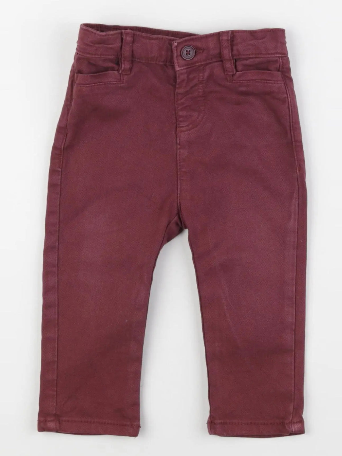 Tape à l'oeil - pantalon rouge - 9 mois