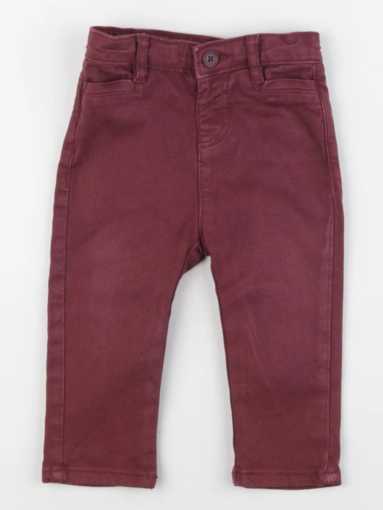 Tape à l'oeil - pantalon rouge - 9 mois