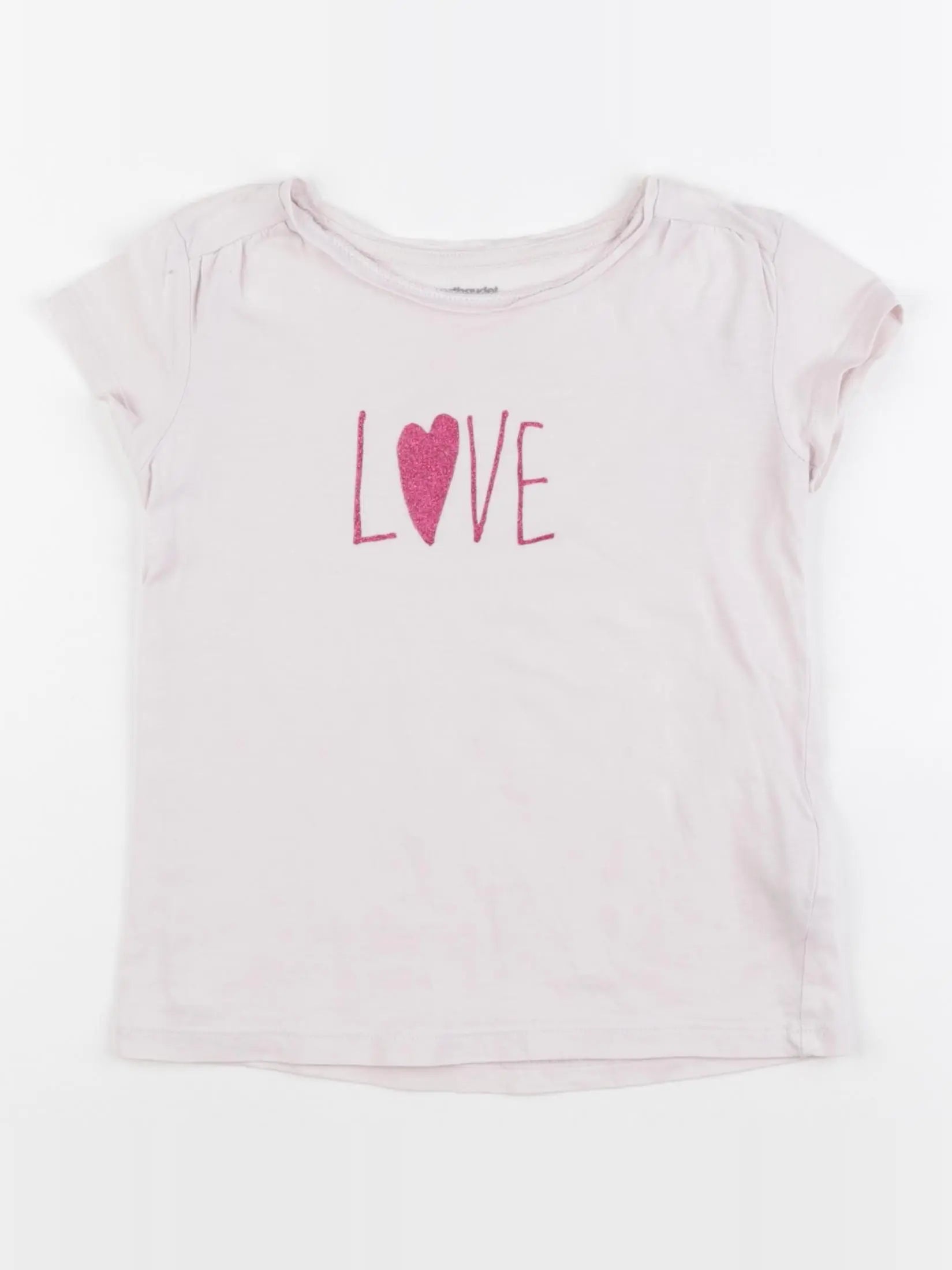 Vertbaudet - tee-shirt rose - 8 ans