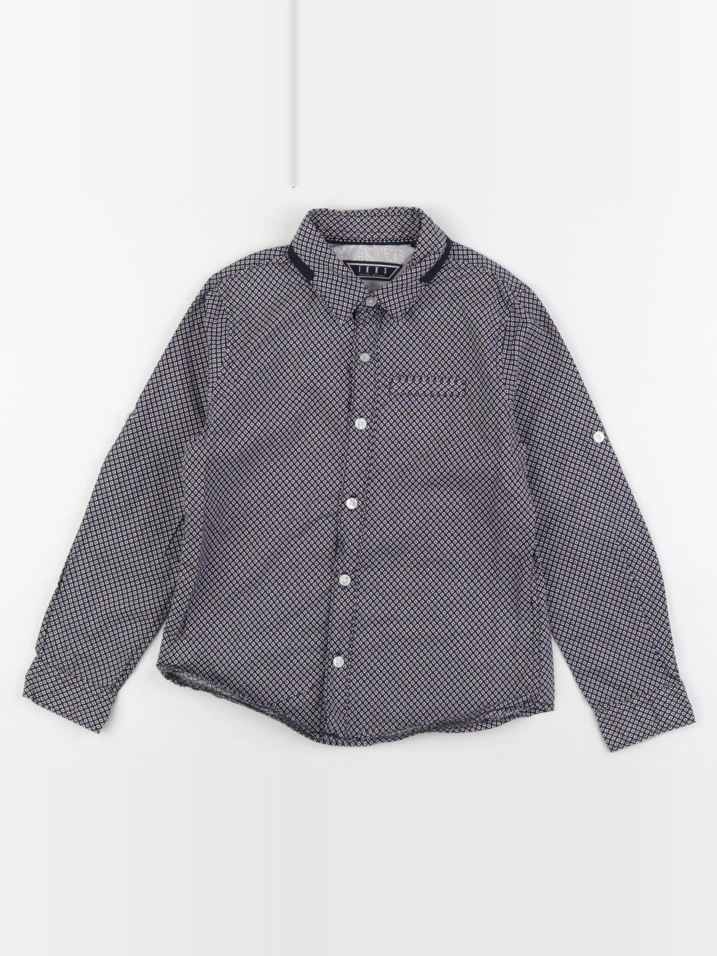 IKKS - chemise noir, rose - 6 ans