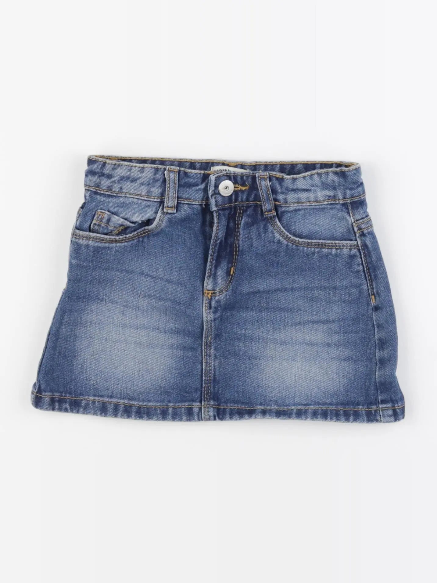 Vertbaudet - jupe bleu - 4 ans