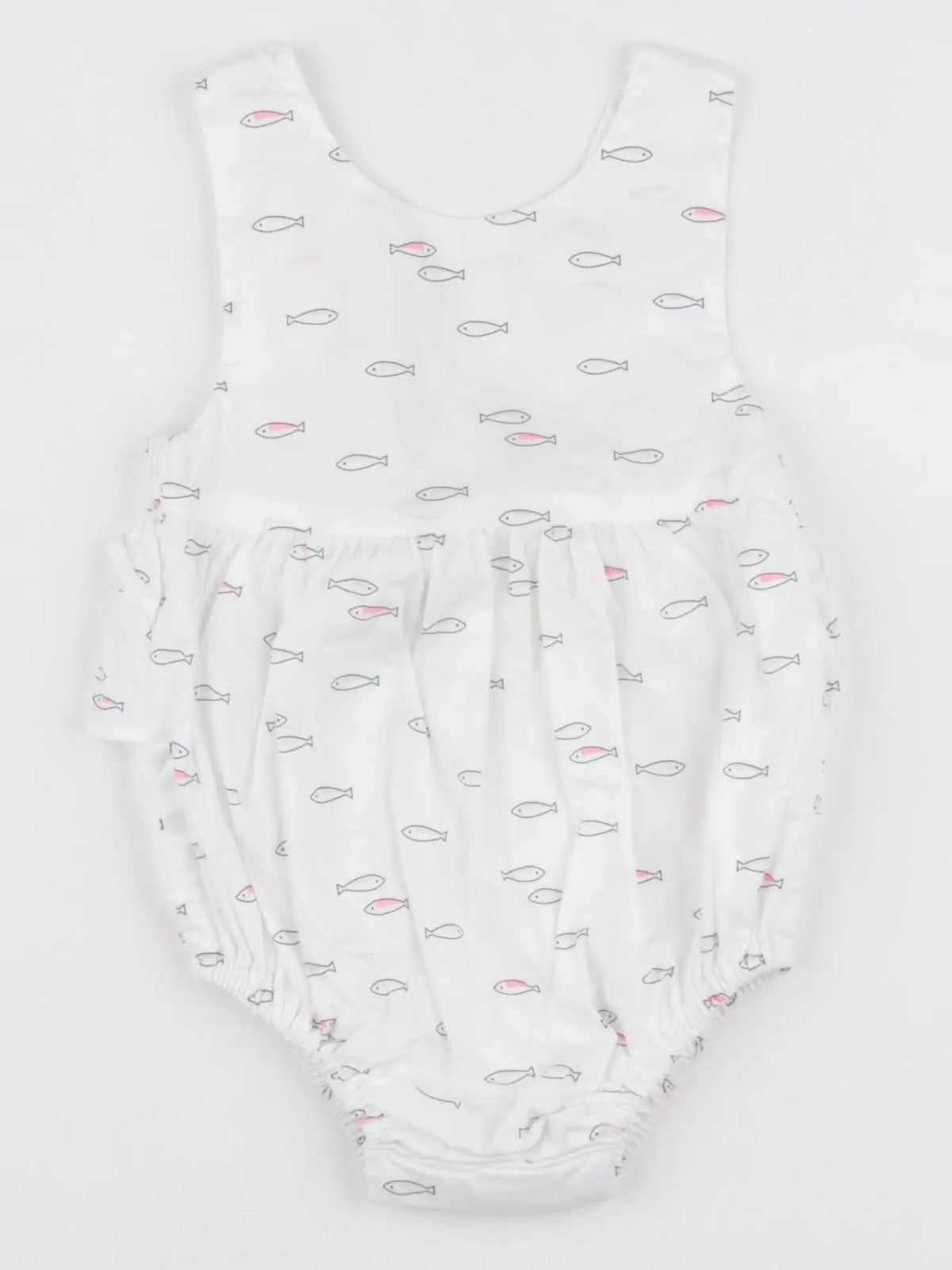 Jacadi - combinaison blanc - 6 mois