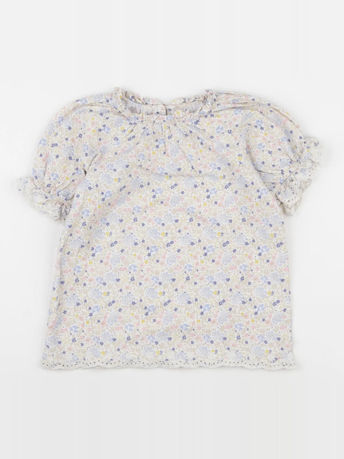 Vertbaudet - blouse multicolore - 7 ans