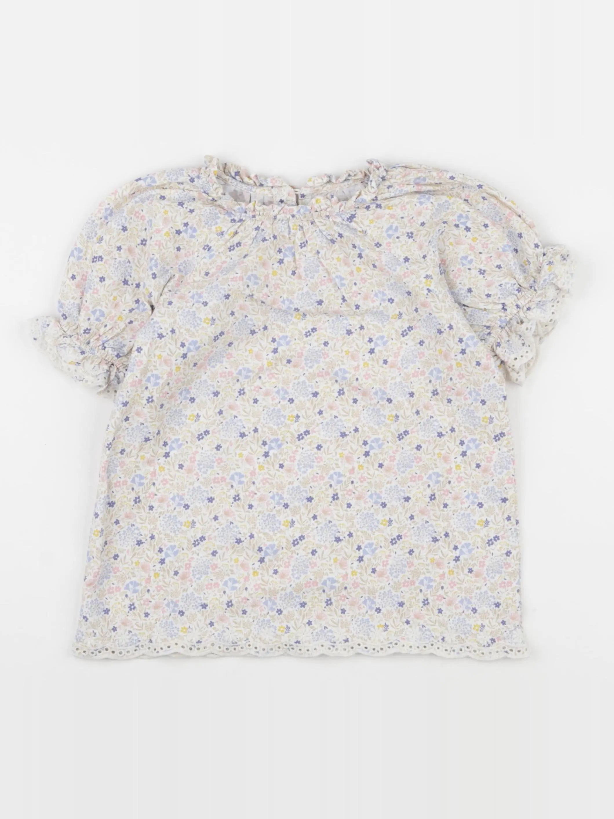 Vertbaudet - blouse multicolore - 7 ans