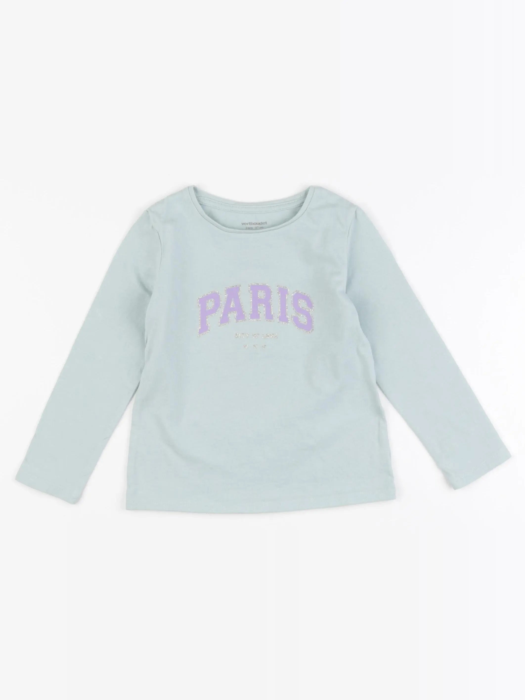 Vertbaudet - tee-shirt vert - 3 ans