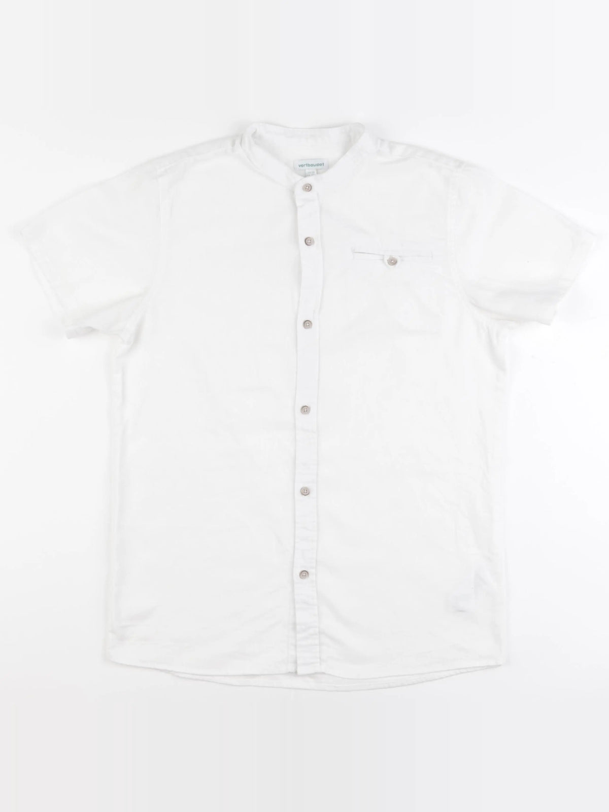 Vertbaudet - chemise blanc - 8 ans