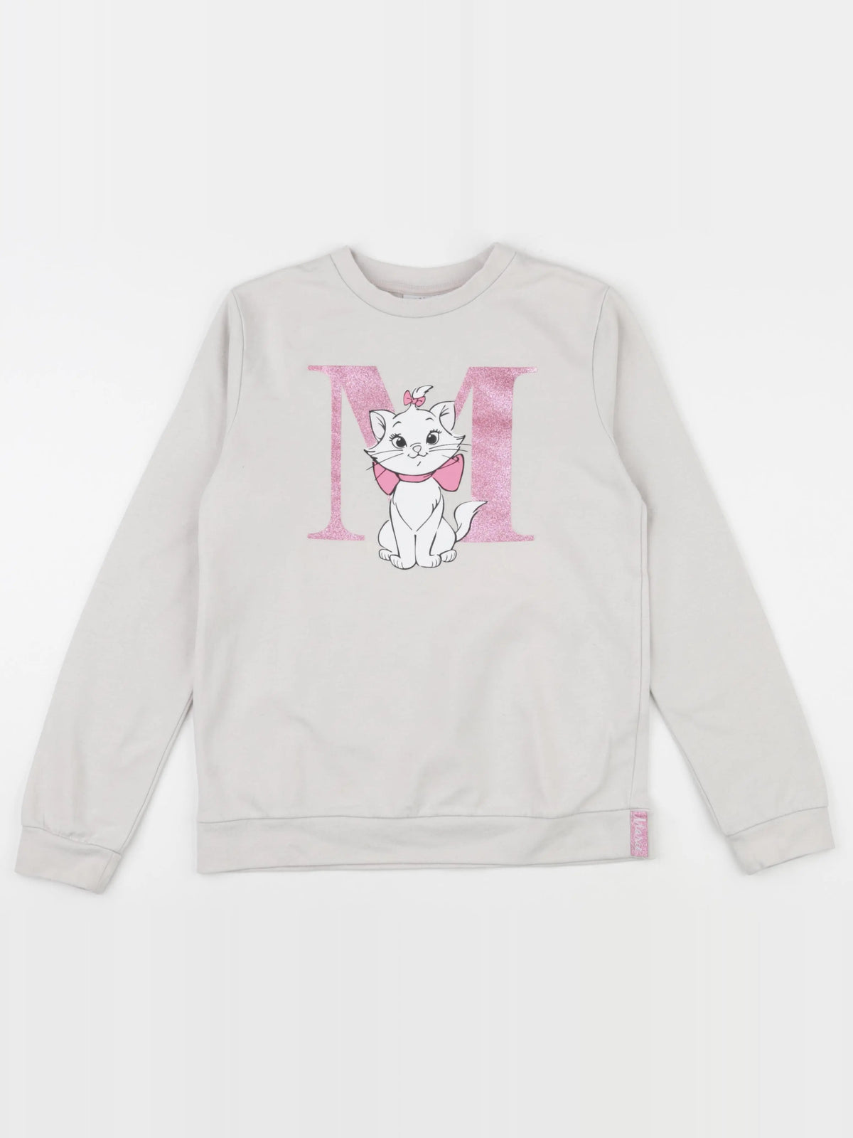 Vertbaudet - sweat beige - 12 ans