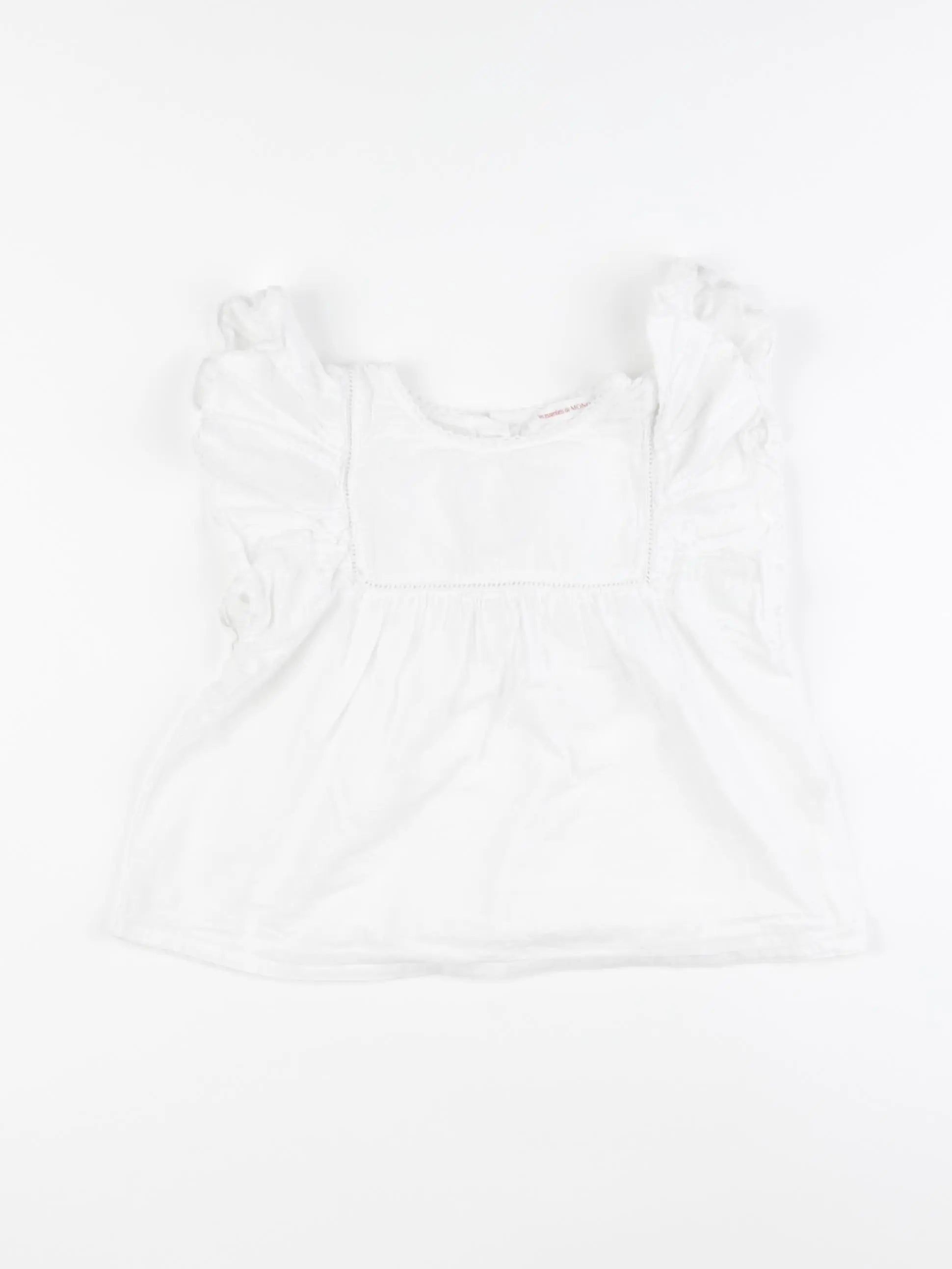 Monoprix - blouse blanc - 3 ans