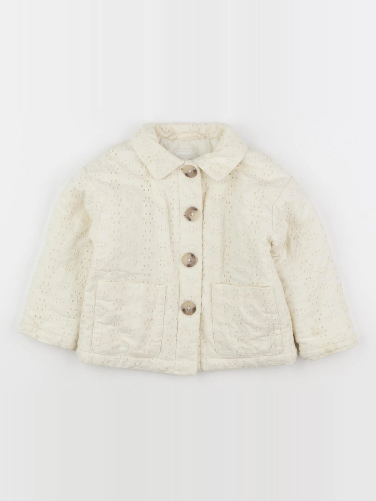 Vertbaudet - veste beige - 3 ans