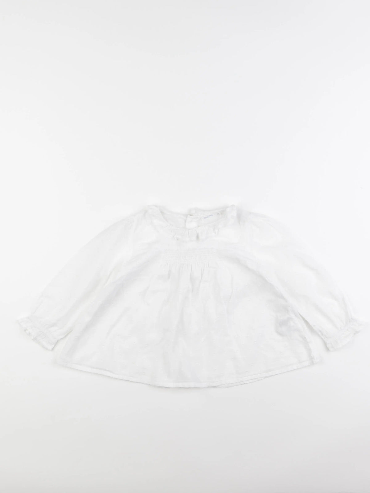 Boutchou - blouse blanc - 24 mois