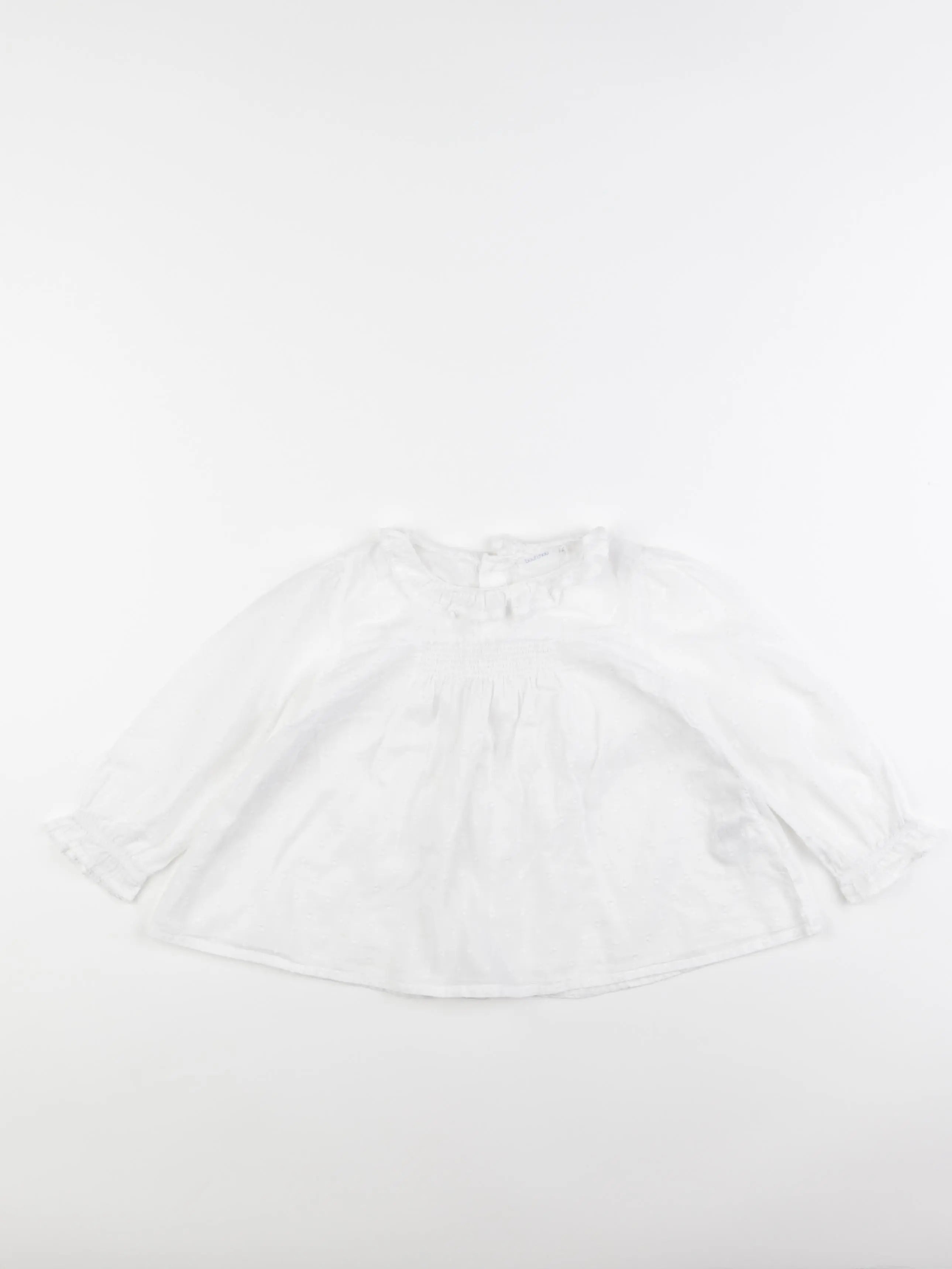 Boutchou - blouse blanc - 24 mois