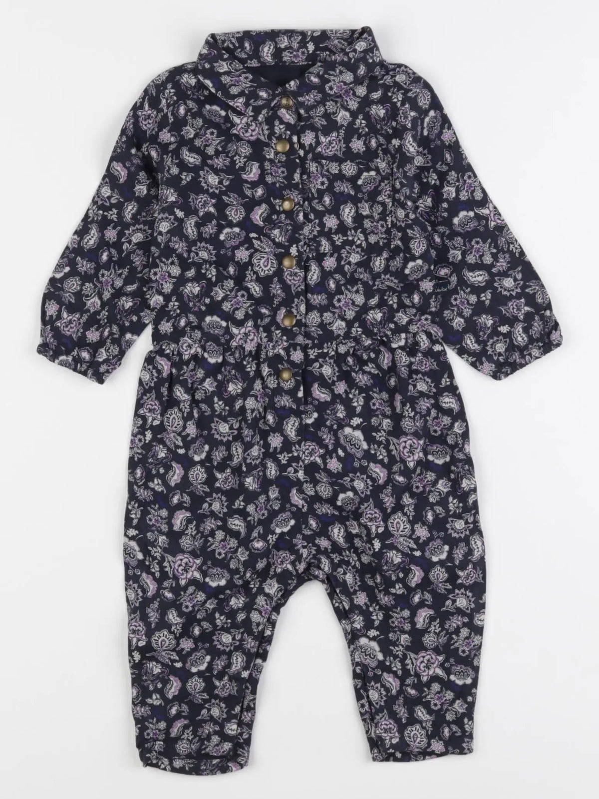 IKKS - combinaison bleu - 3 mois