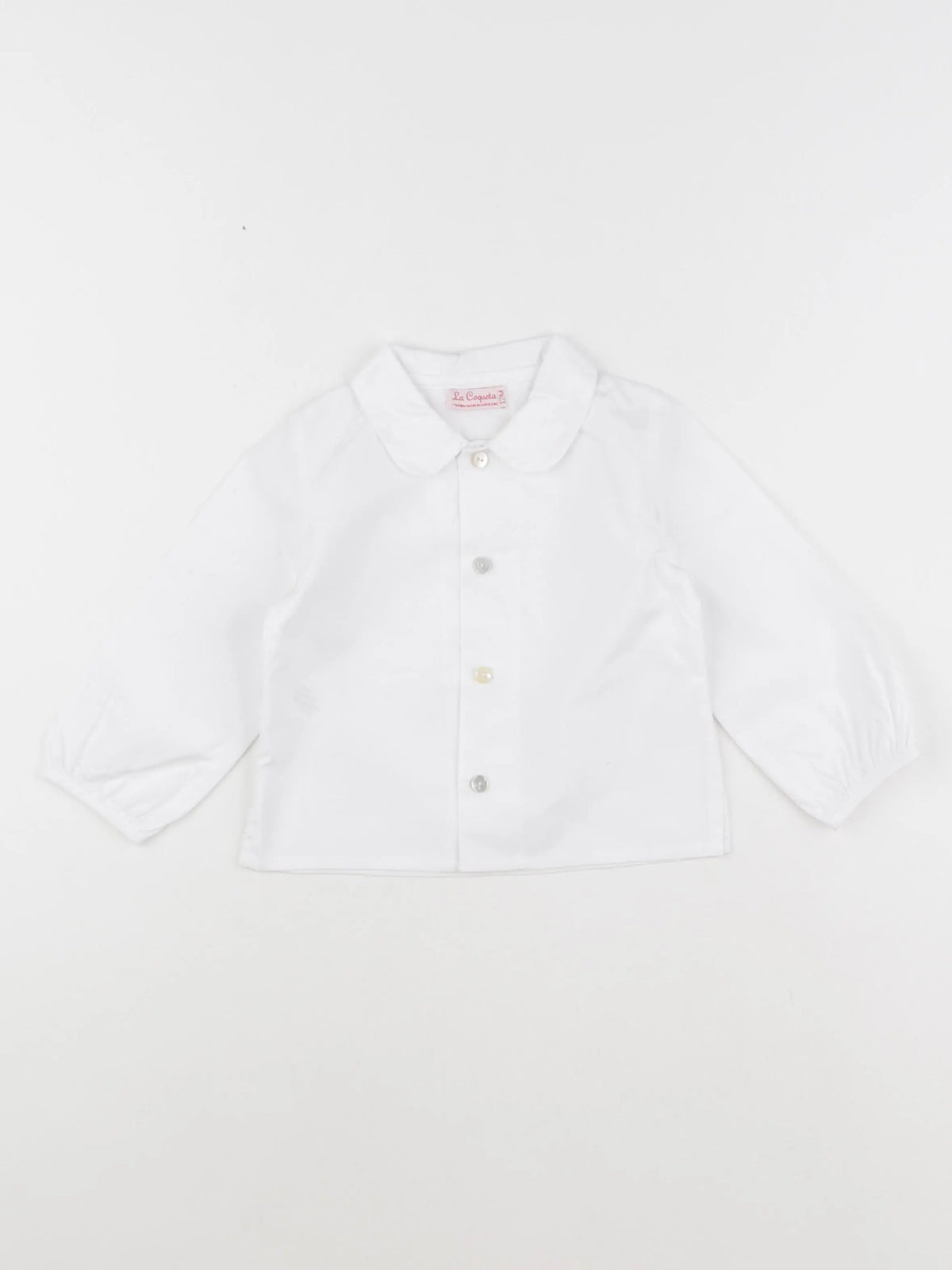 La Coqueta - blouse blanc - 12 mois