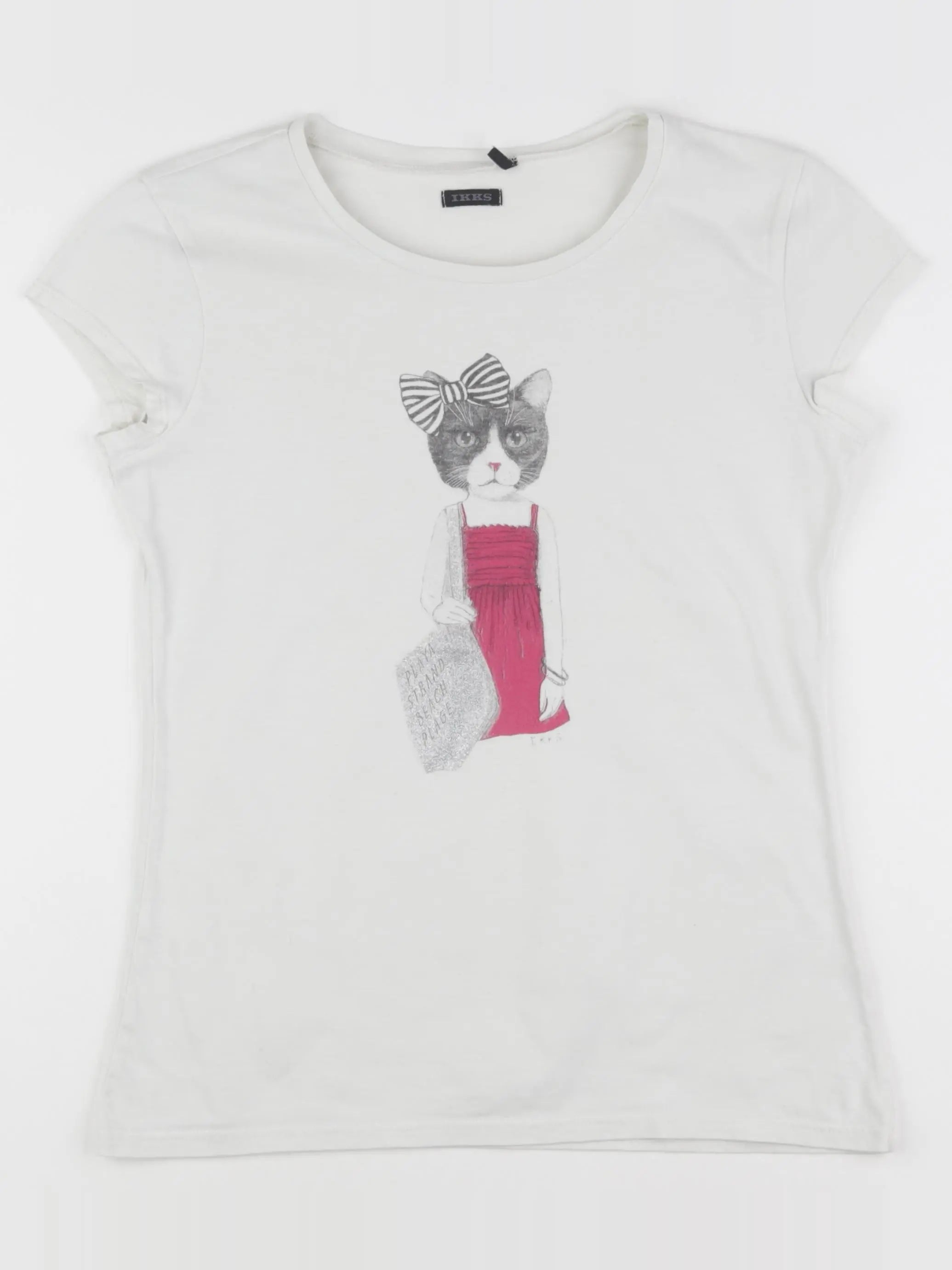 IKKS - tee-shirt blanc - 14 ans