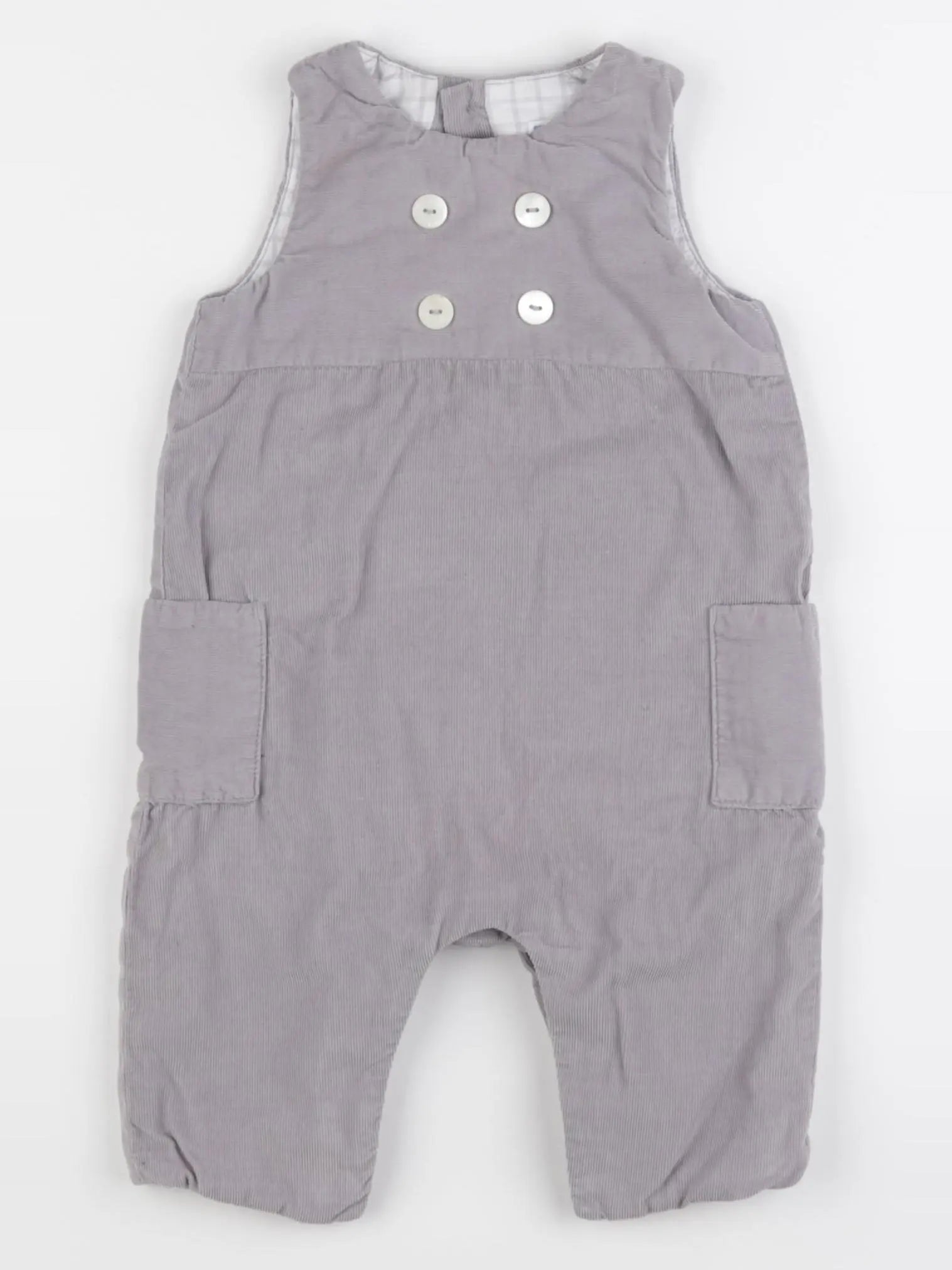 Jacadi - combinaison taupe - 6 mois